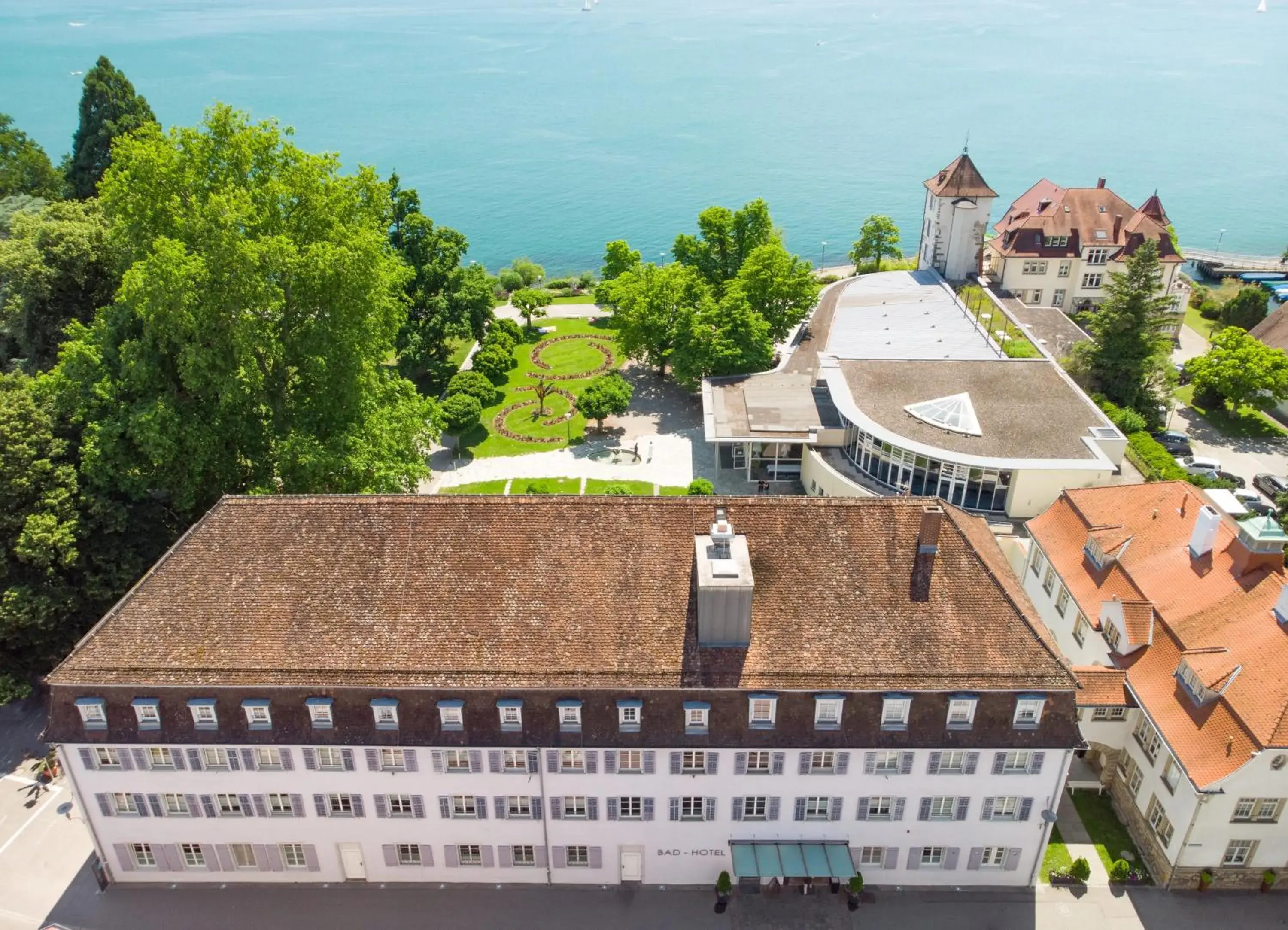 Bird's eye view, Bird's-eye View in Bad Hotel Überlingen