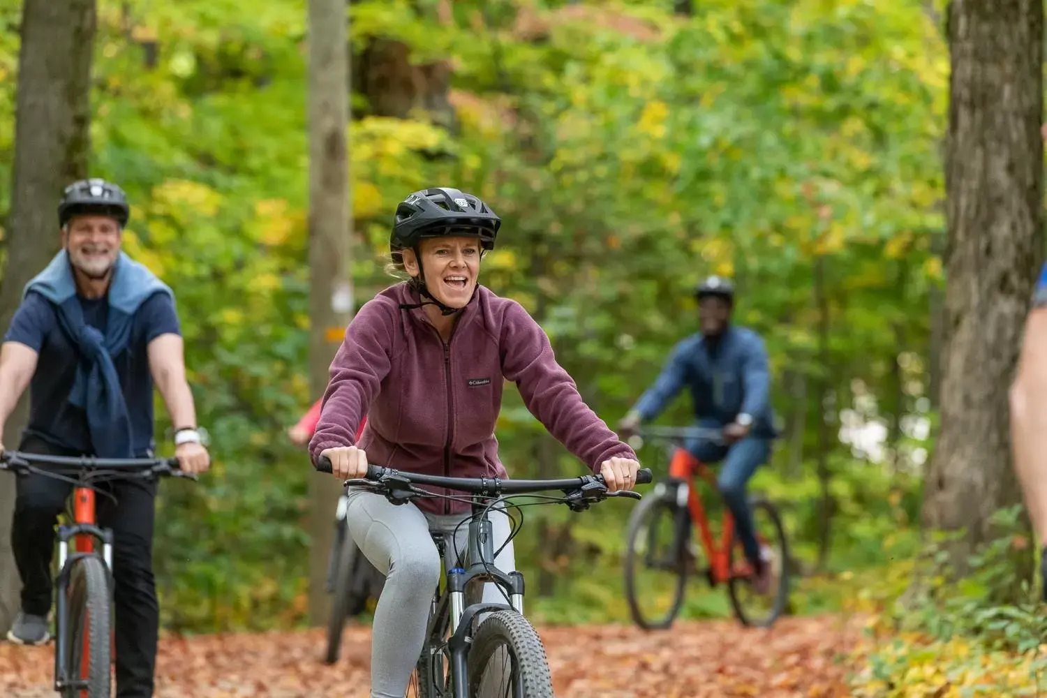 Biking in Blue Mountain Resort Home Collection