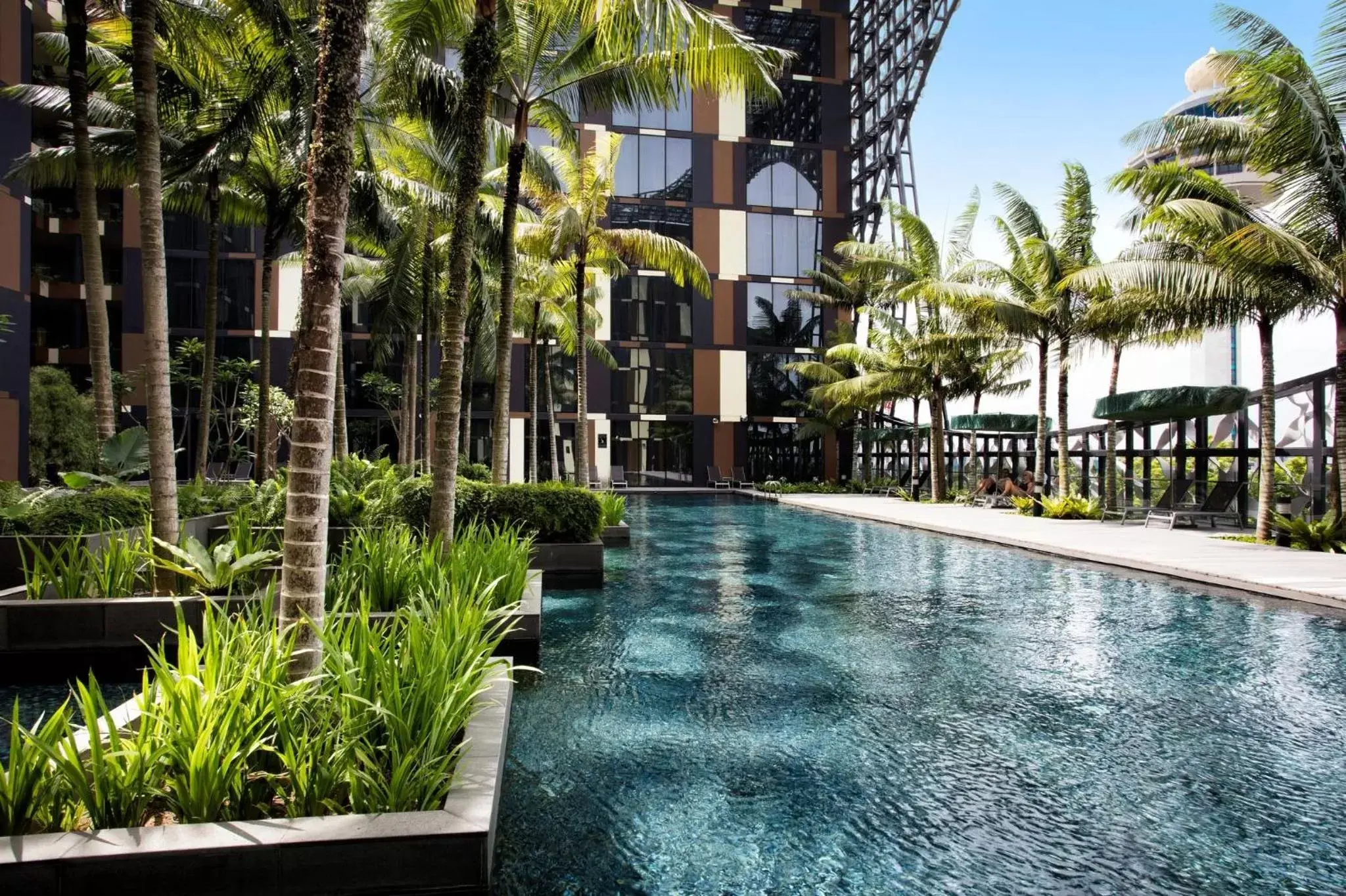 Swimming Pool in Crowne Plaza Changi Airport, an IHG Hotel