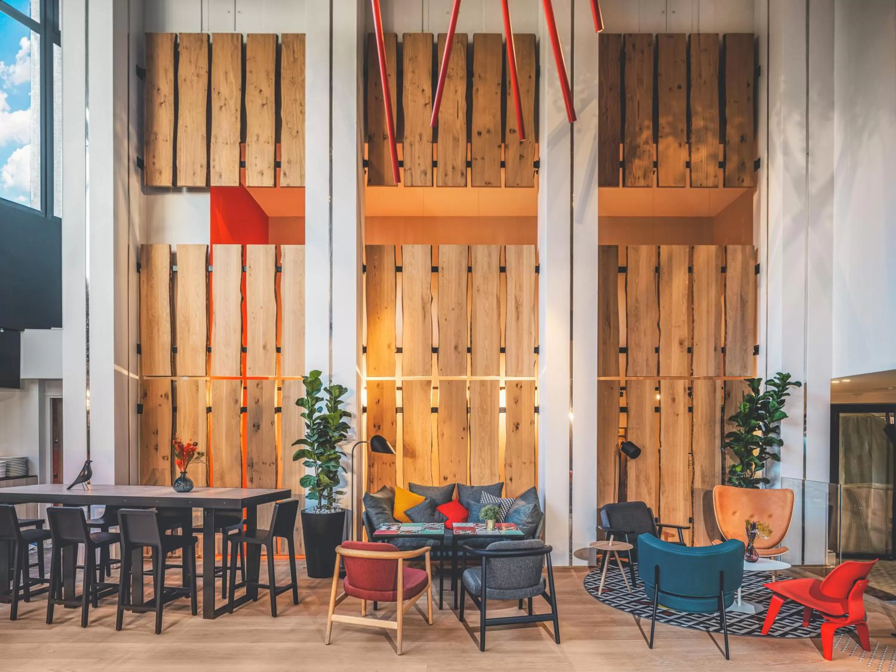 Lobby or reception in Novotel Paris Vaugirard Montparnasse