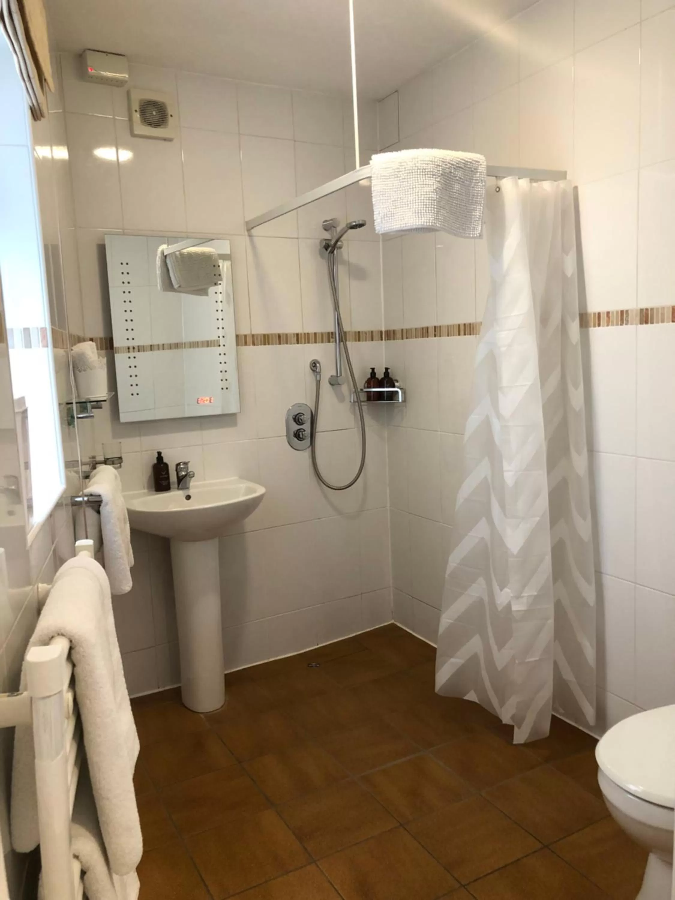 Bathroom in Websters Bed & Breakfast