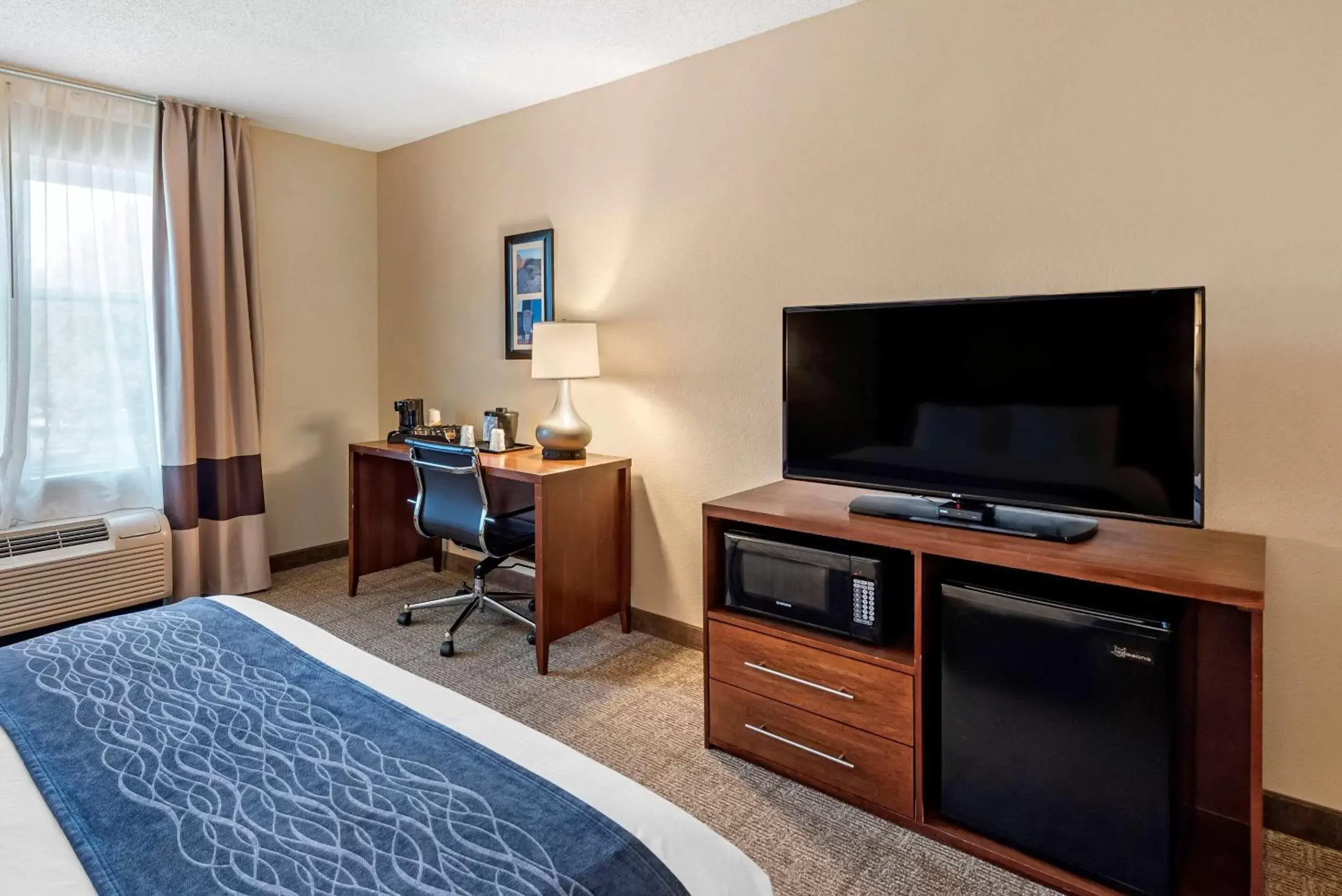 Photo of the whole room, TV/Entertainment Center in Comfort Inn & Suites Virginia Beach-Norfolk Airport