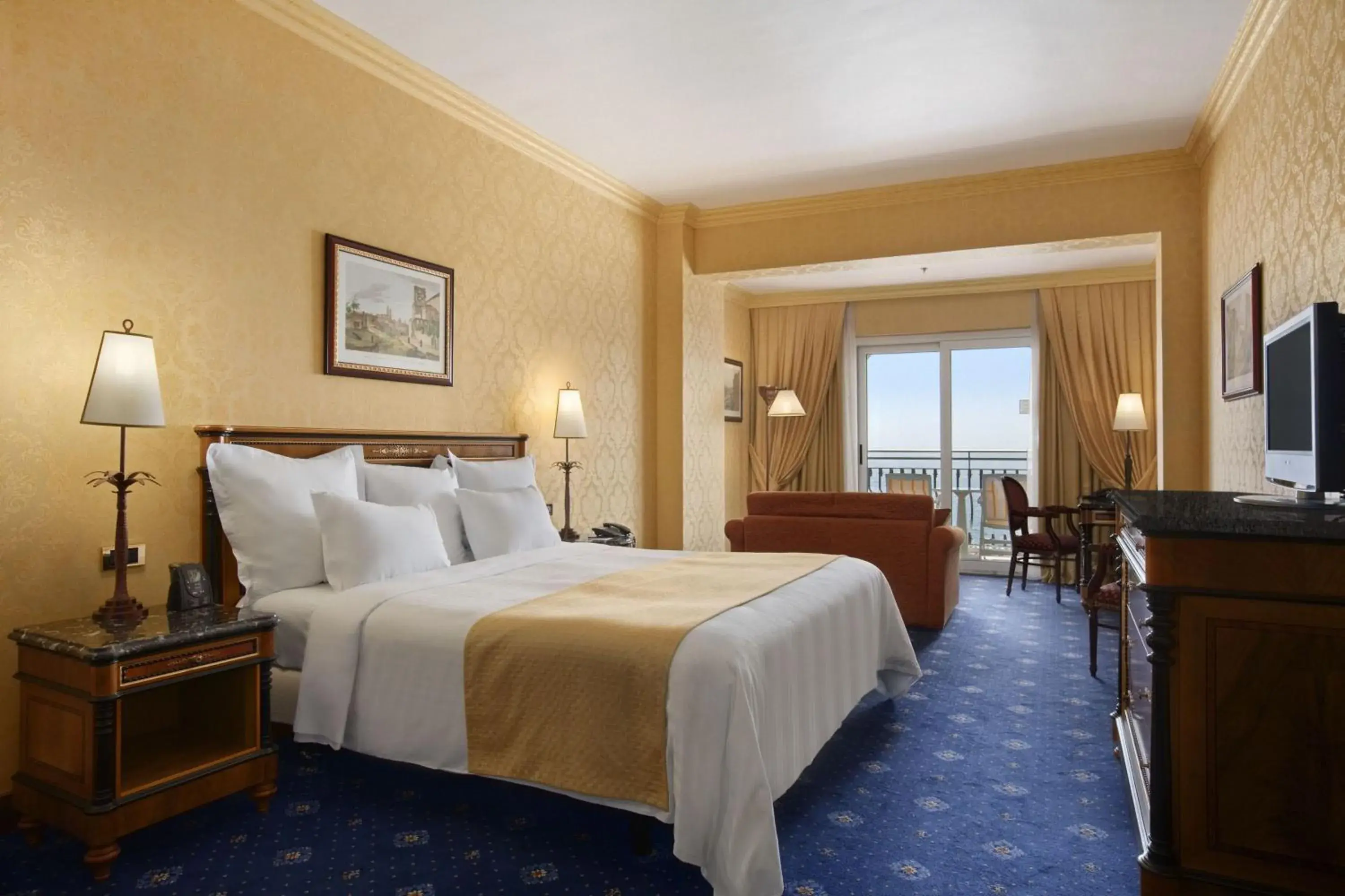 Bedroom, Bed in Delta Hotels by Marriott Giardini Naxos