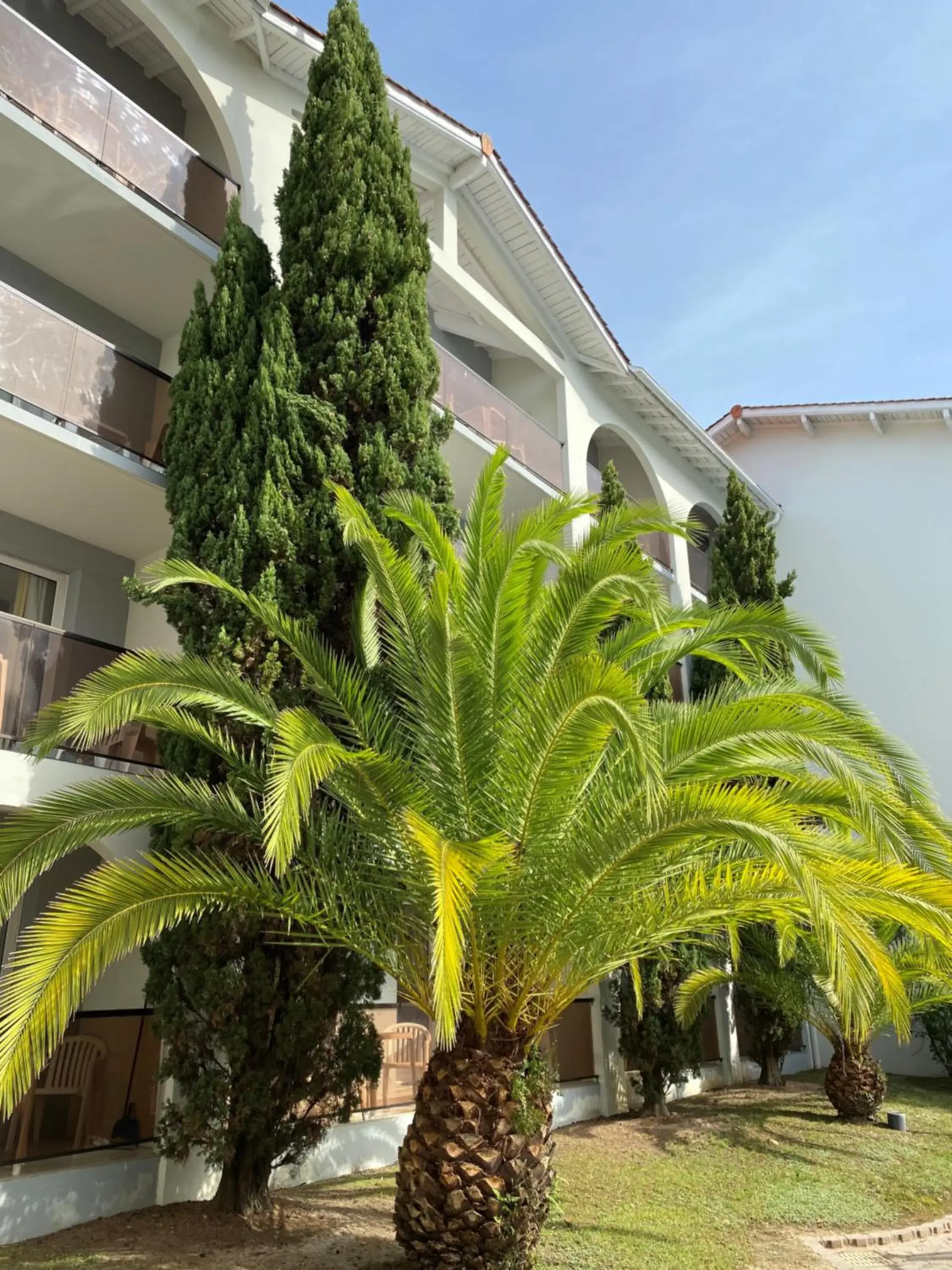 Garden, Property Building in Hotel Résidence Anglet Biarritz-Parme