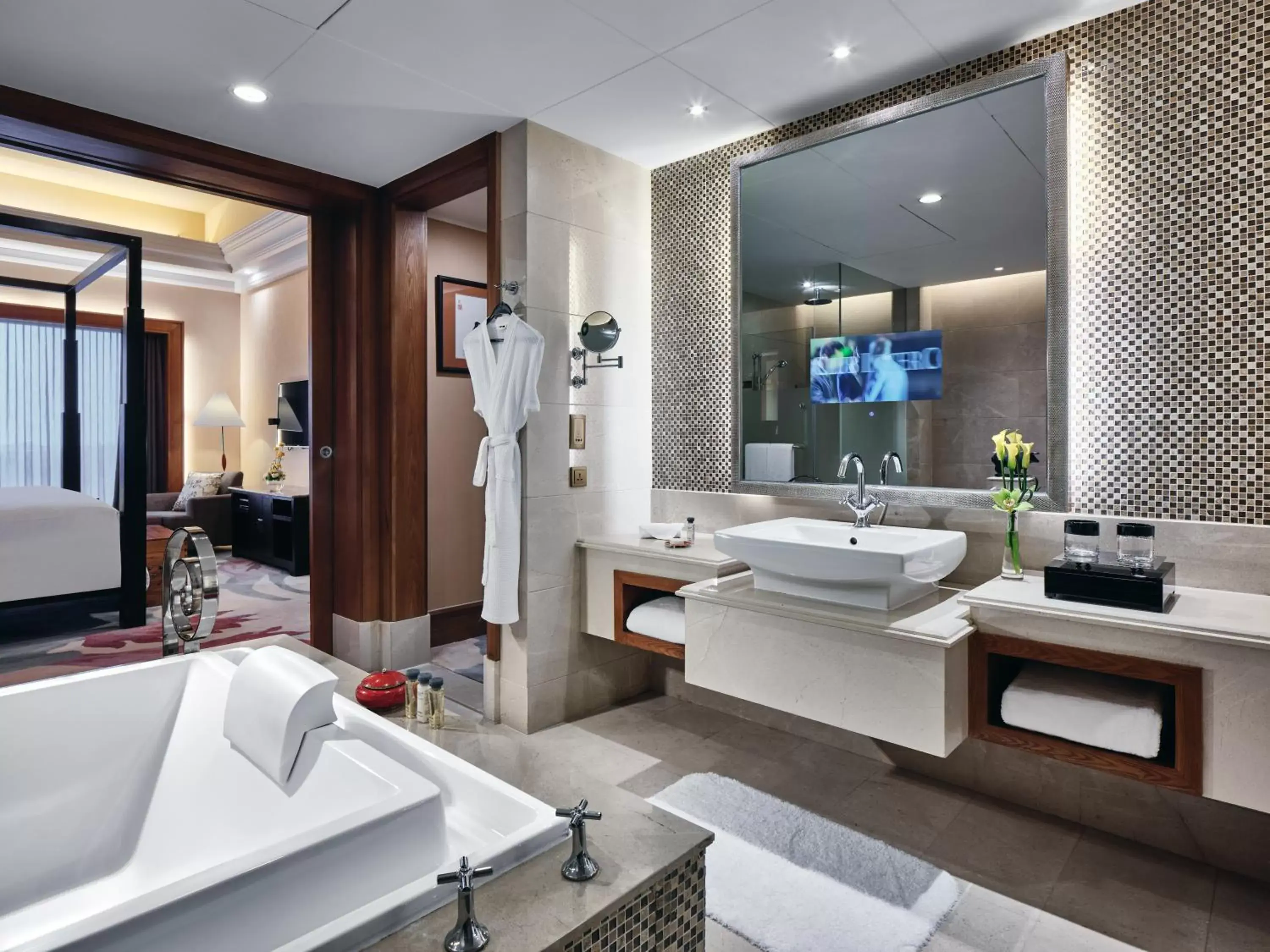 Bathroom in InterContinental Shenzhen, an IHG Hotel