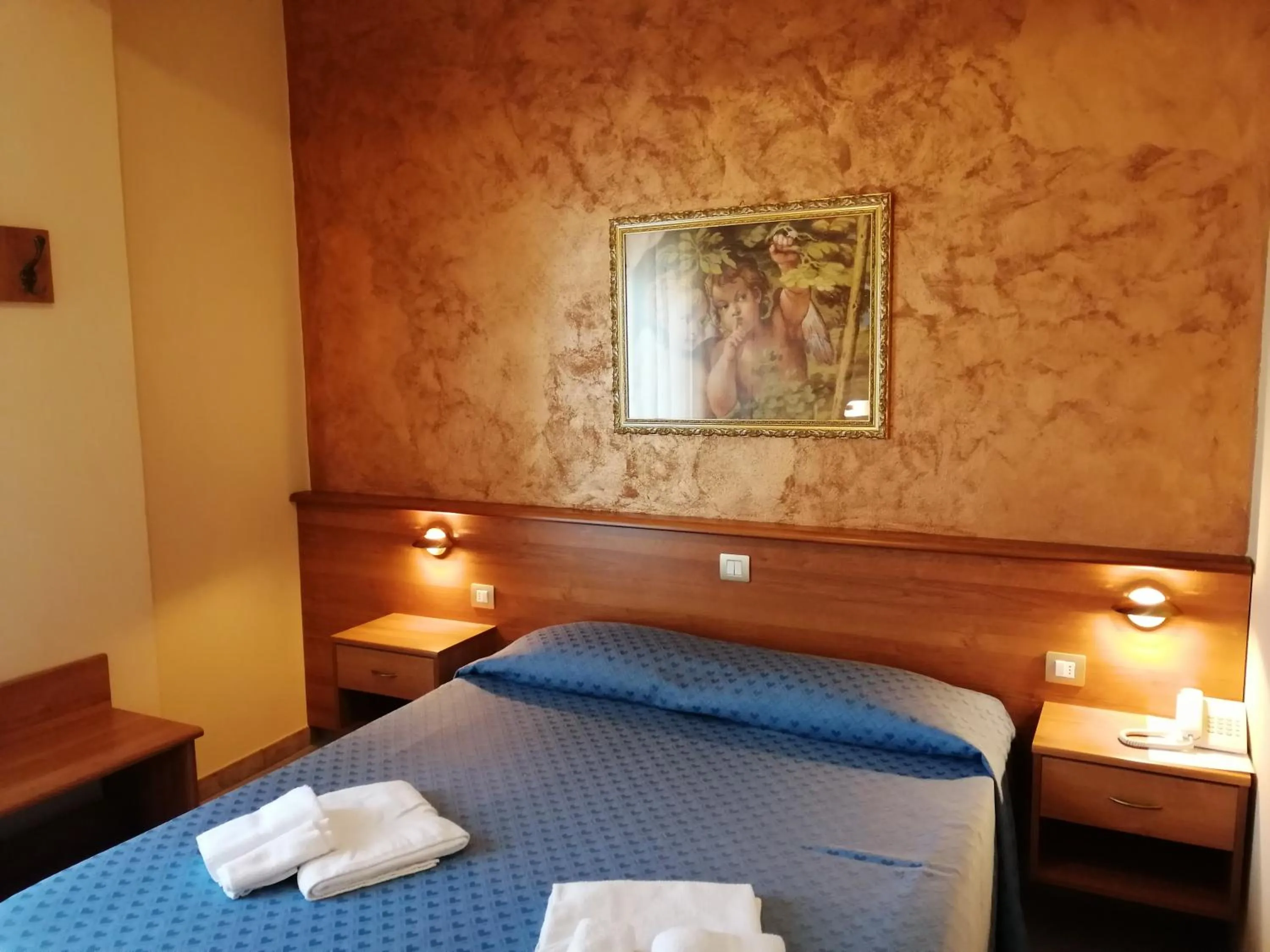 Bed in Hotel Il Vulcano