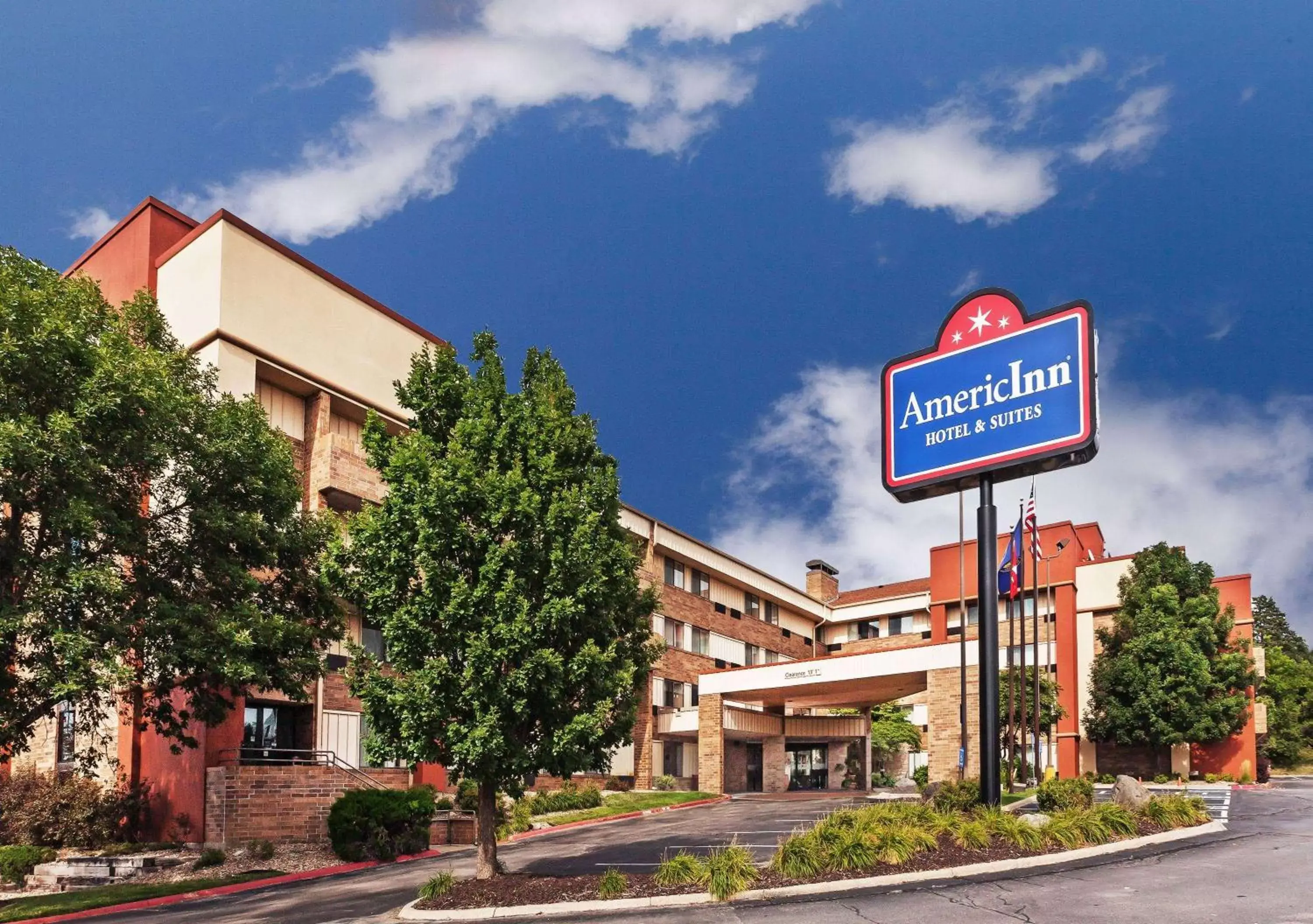 Property building in AmericInn by Wyndham Omaha