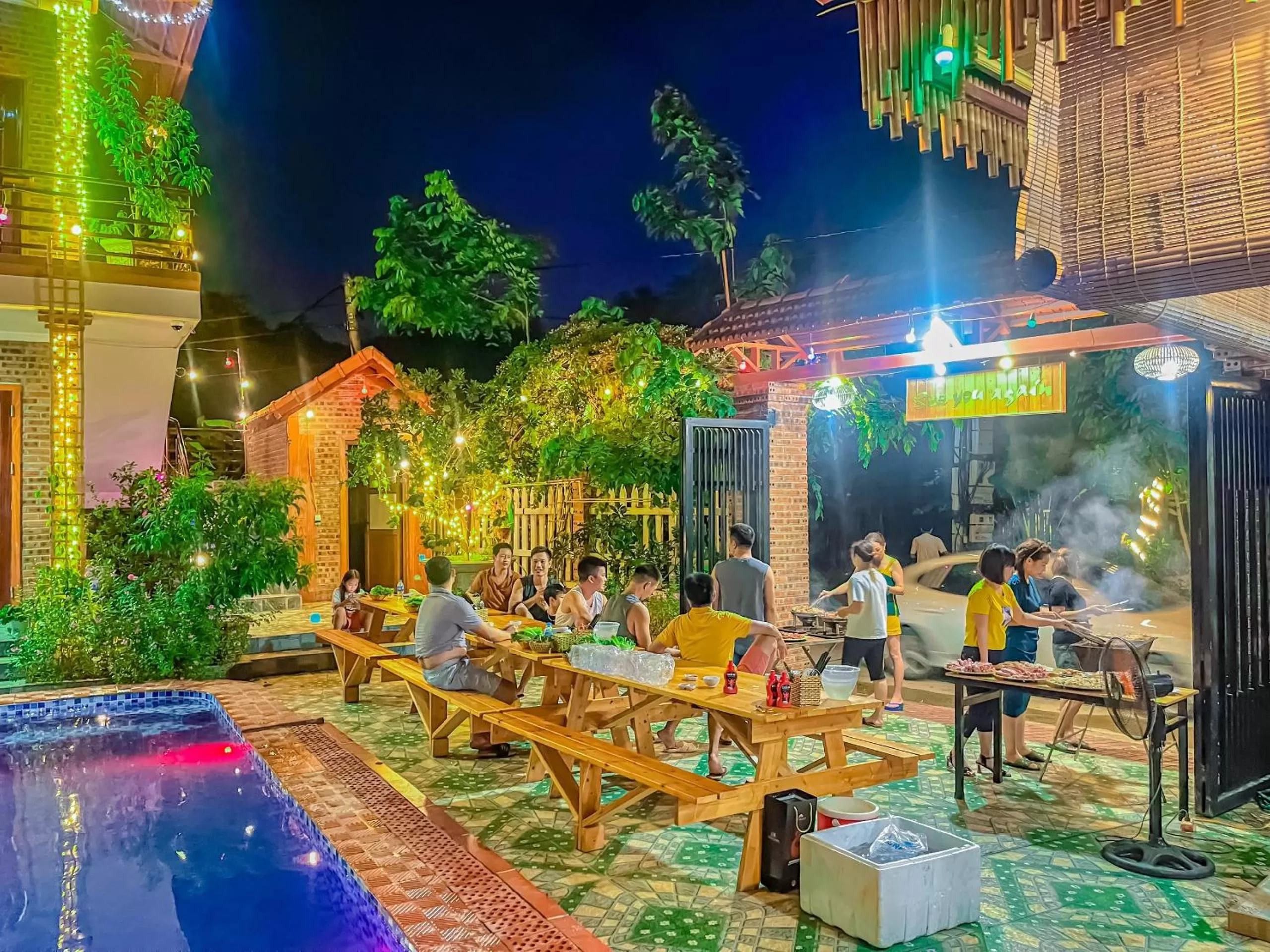 Swimming Pool in Cosiana Homestay