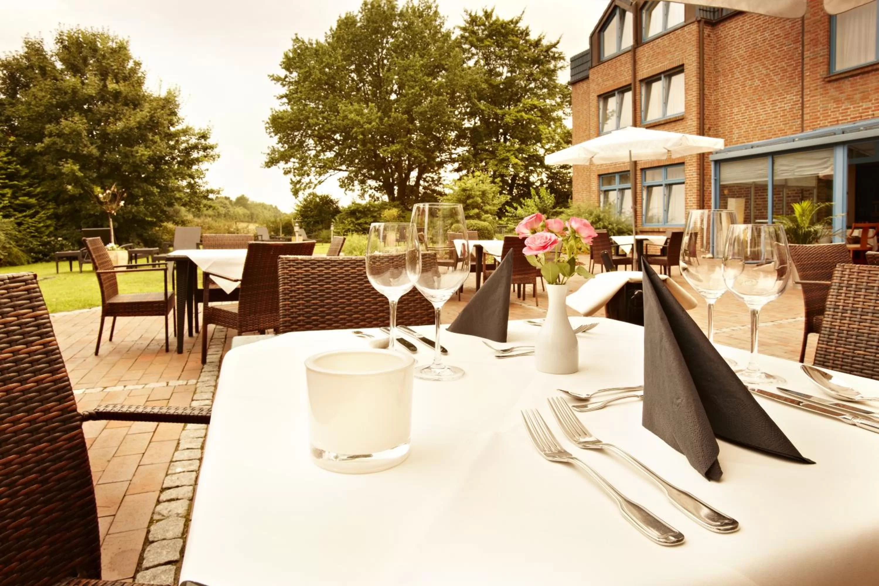 Balcony/Terrace in Hotel Dänischer Hof Altenholz by Tulip Inn