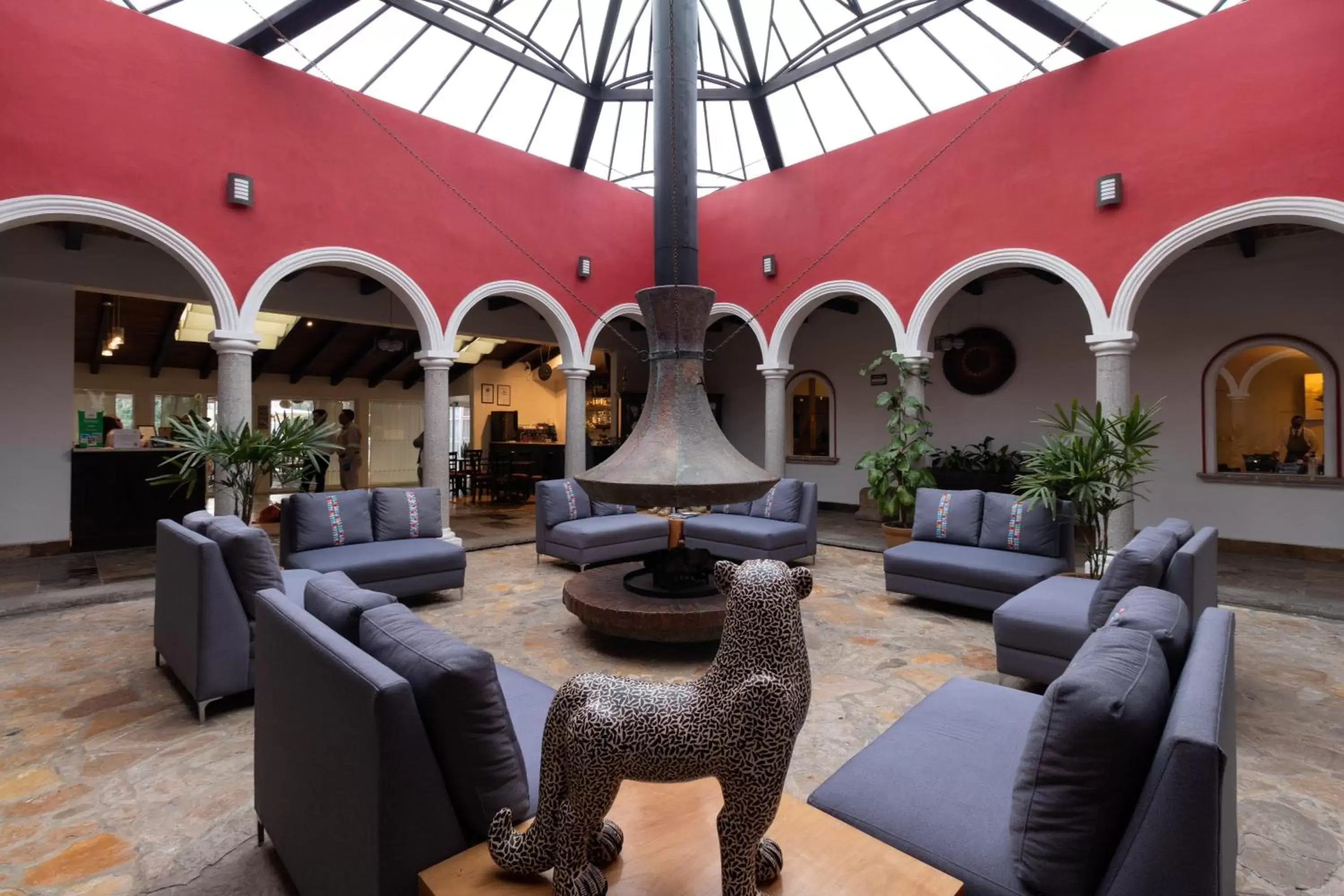Seating area in Hoteles Villa Mercedes San Cristobal