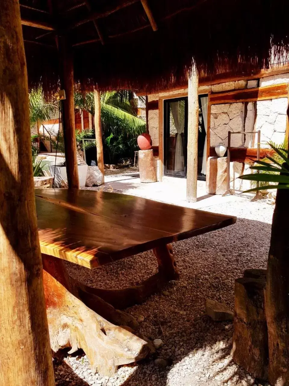 Patio, Table Tennis in La Casa de Mia Tulum