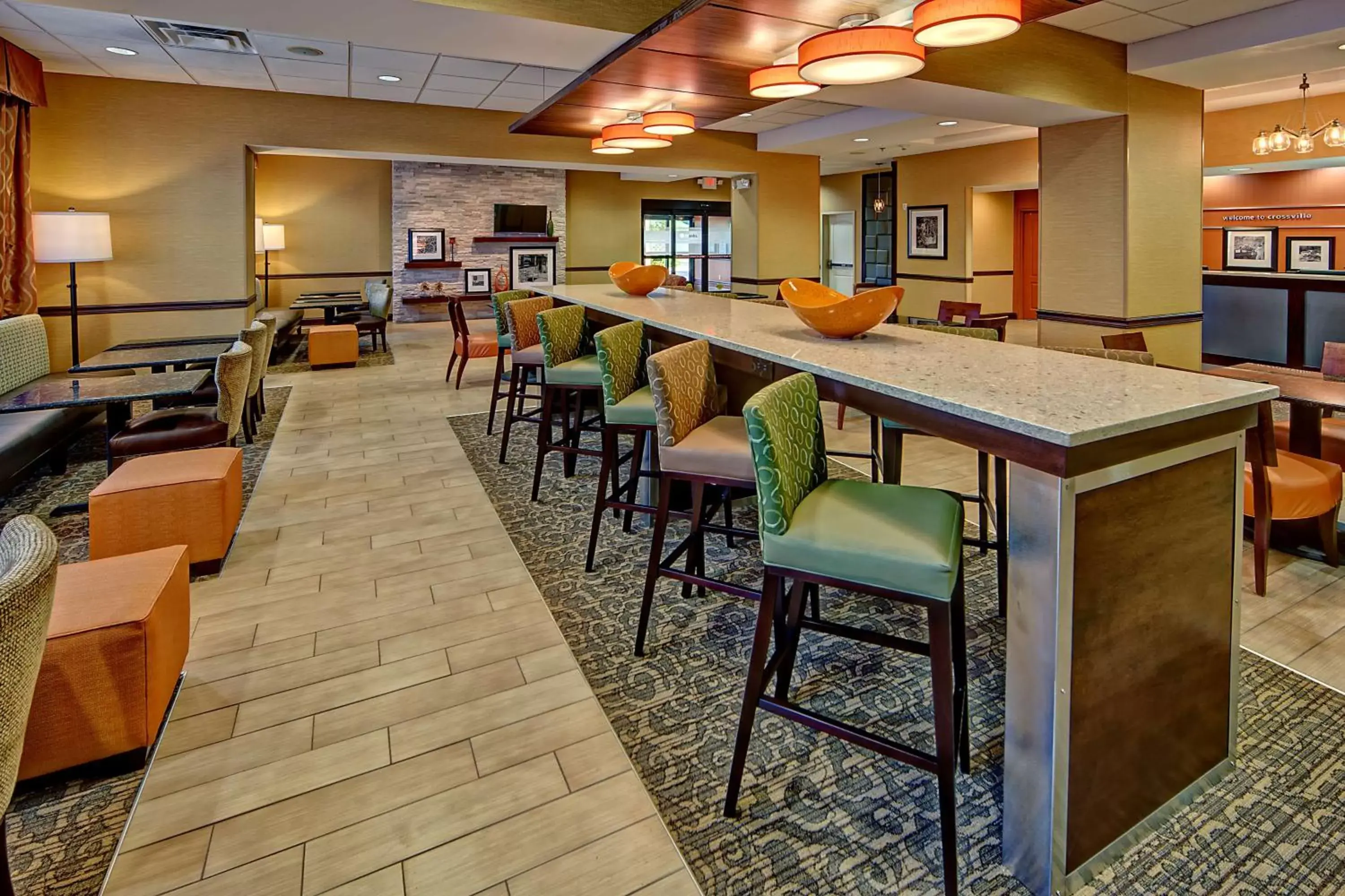 Lobby or reception in Hampton Inn Crossville