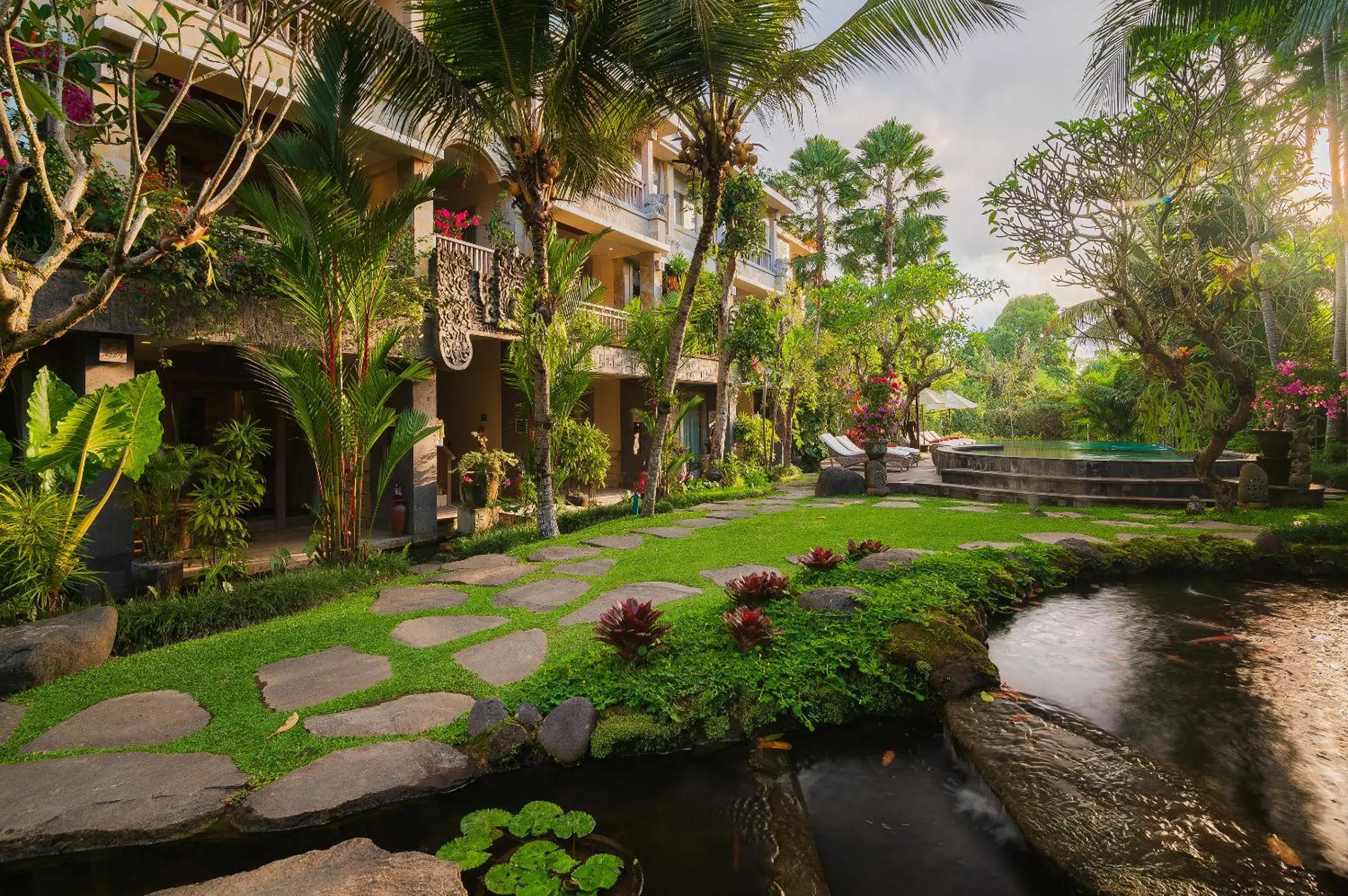 Garden in The Udaya Resorts and Spa