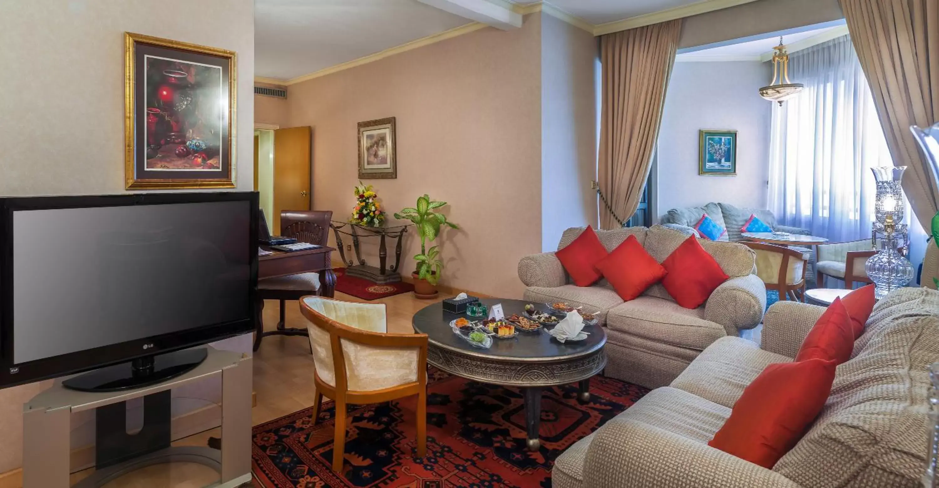 Living room, Seating Area in Jeddah Grand Hotel