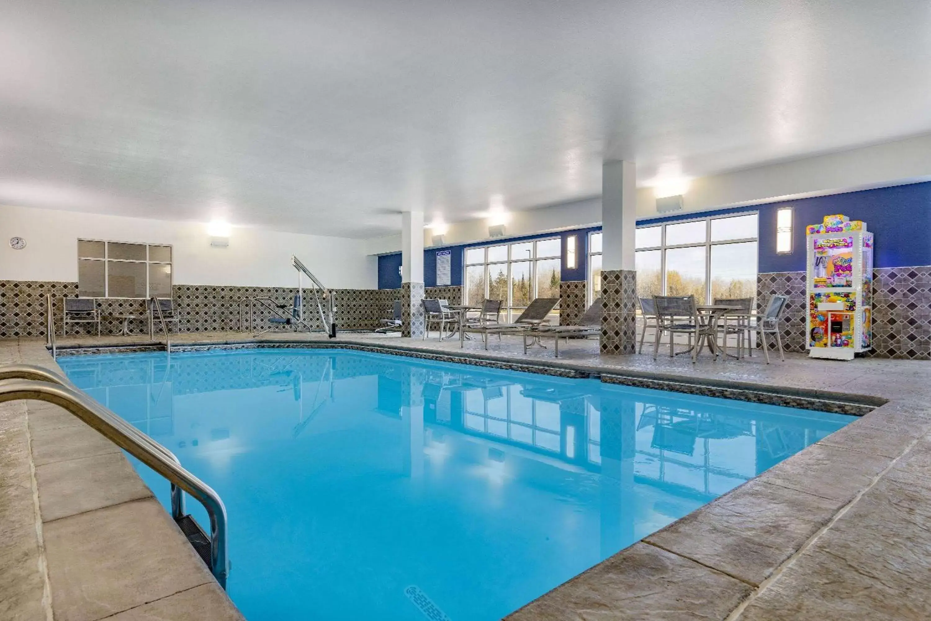 Pool view, Swimming Pool in AmericInn by Wyndham International Falls