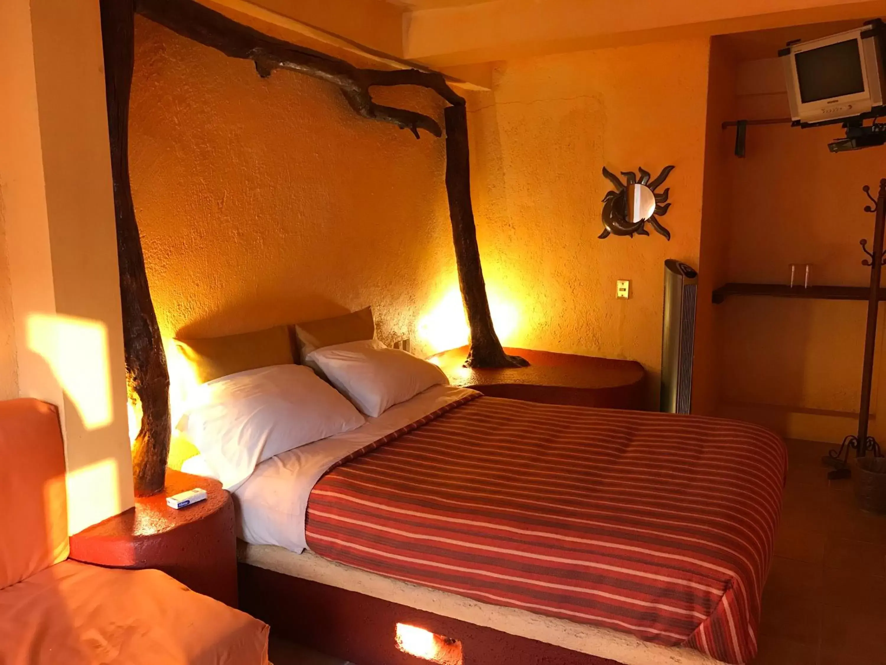 Bed in Hotel puesta del sol