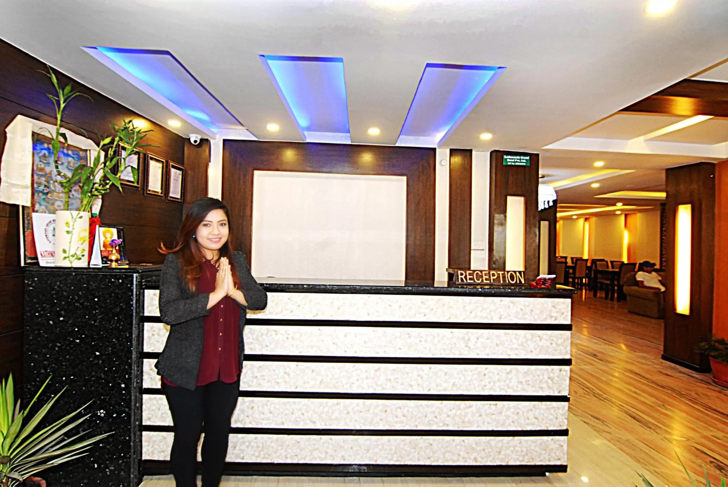 Lobby or reception in Kathmandu Grand Hotel