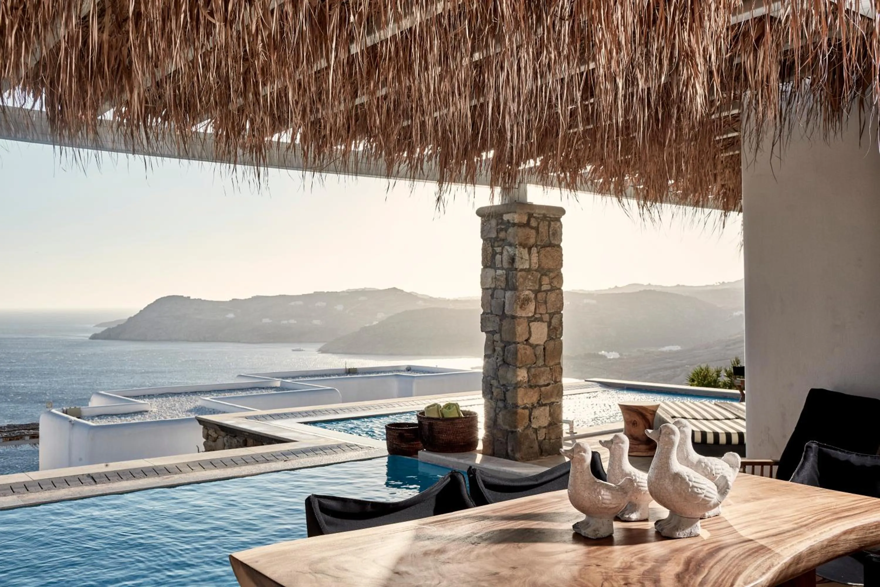 Balcony/Terrace in Myconian Villa Collection - Preferred Hotels & Resorts