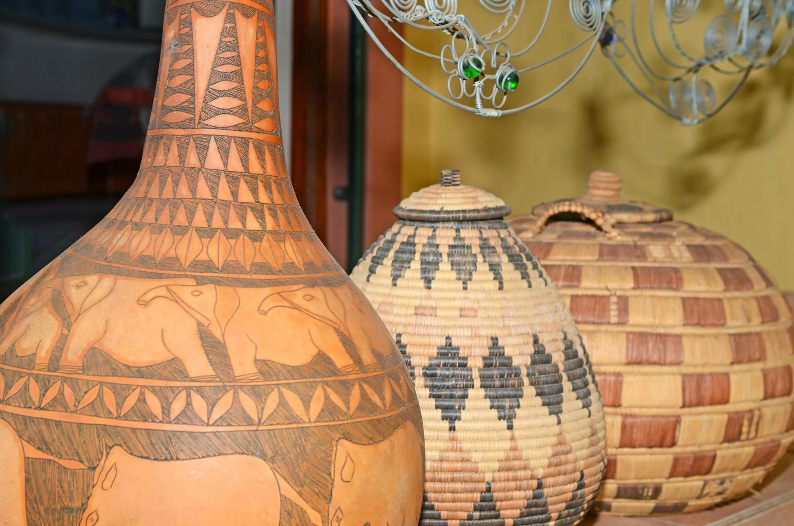 Decorative detail in Cherry Tree Cottage B&B Linden