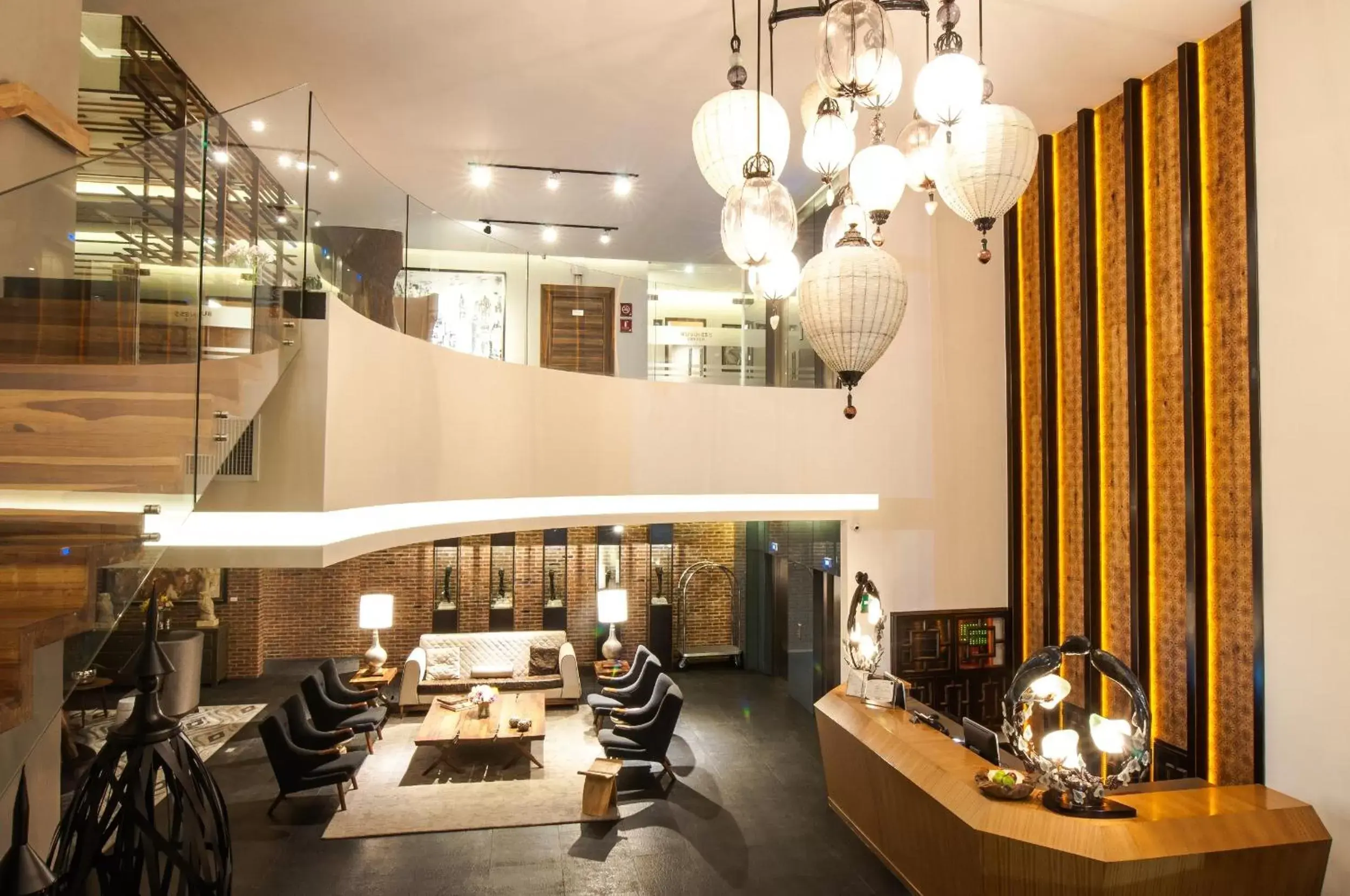 Lobby or reception, Restaurant/Places to Eat in Square Small Luxury Hotel - Providencia