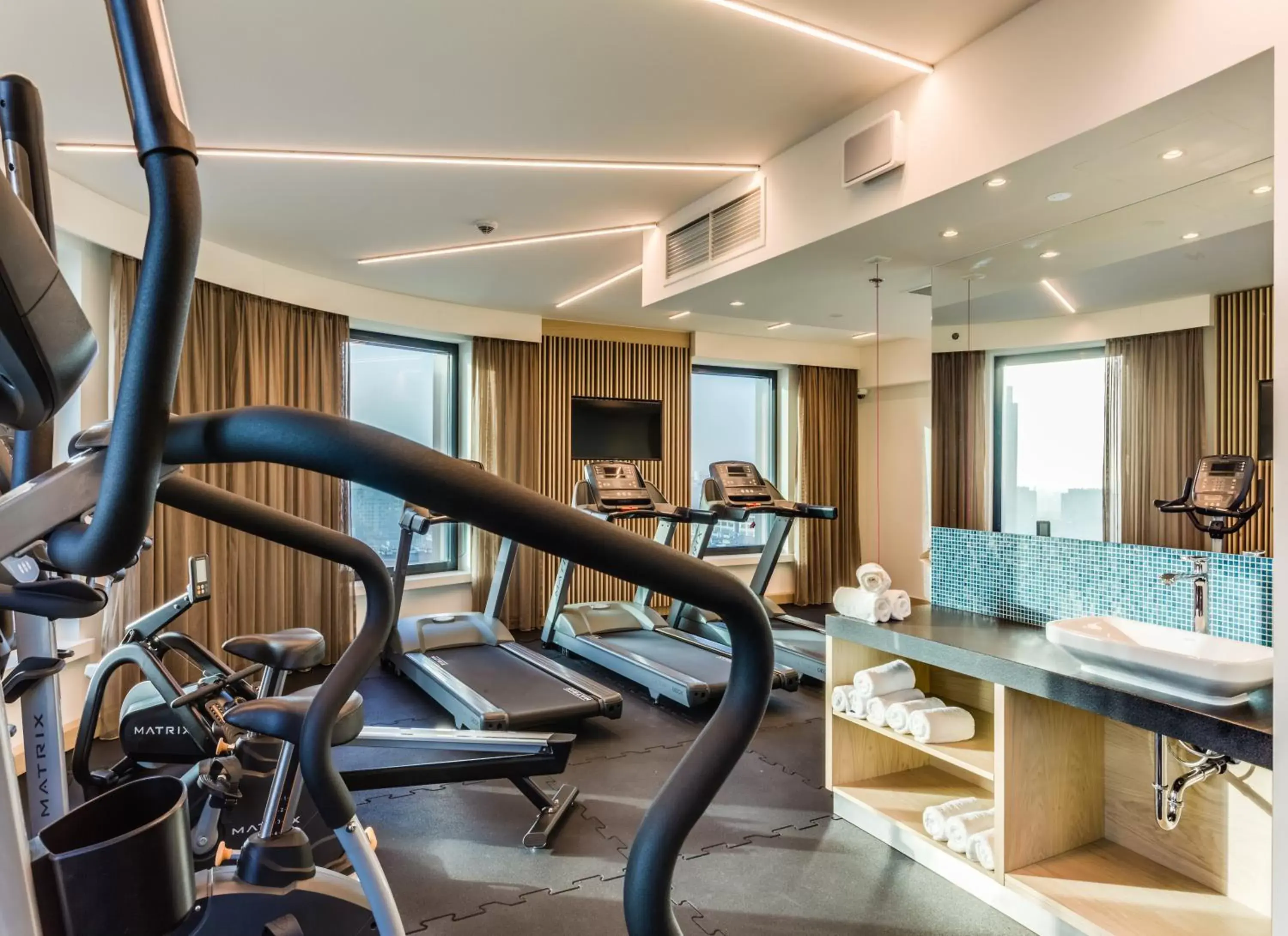 Fitness centre/facilities, Fitness Center/Facilities in Holiday Inn - Warsaw City Centre, an IHG Hotel