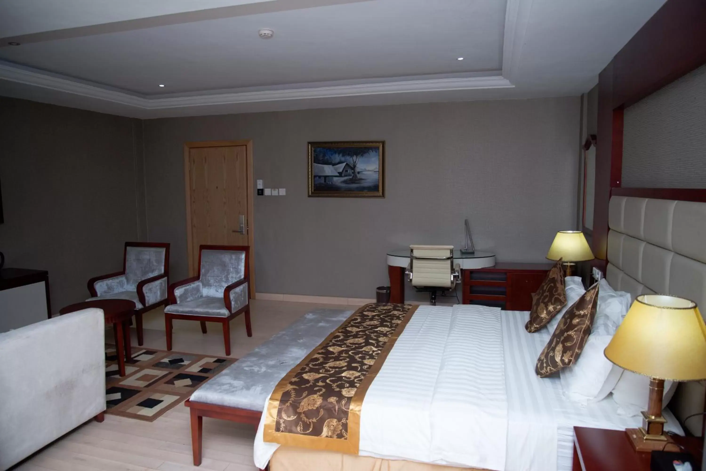 Bed in Hotel Sunshine Enugu