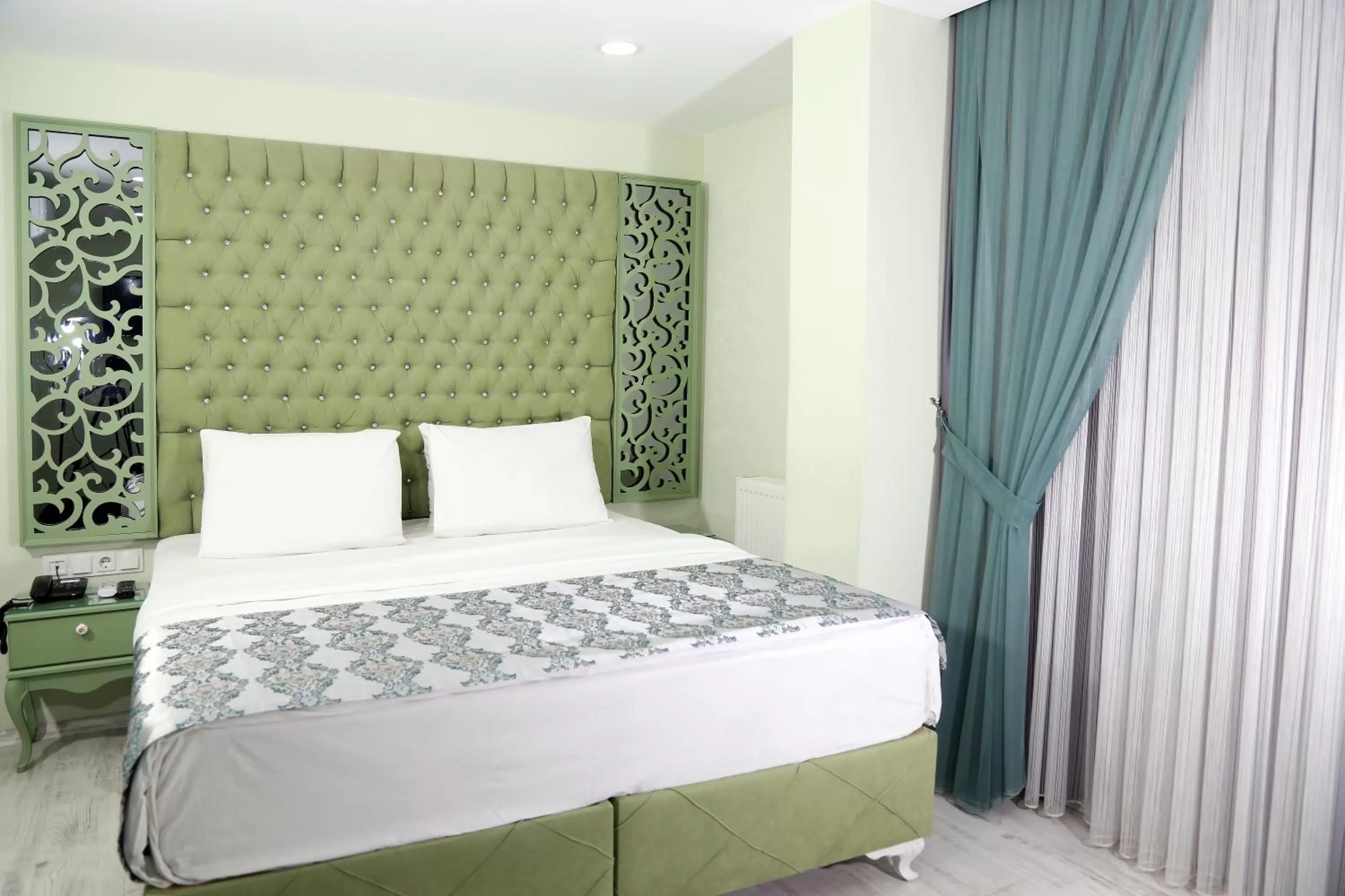 Photo of the whole room, Bed in Green Garden Hotel