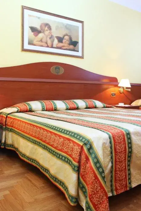 Bed in Hotel Antico Moro