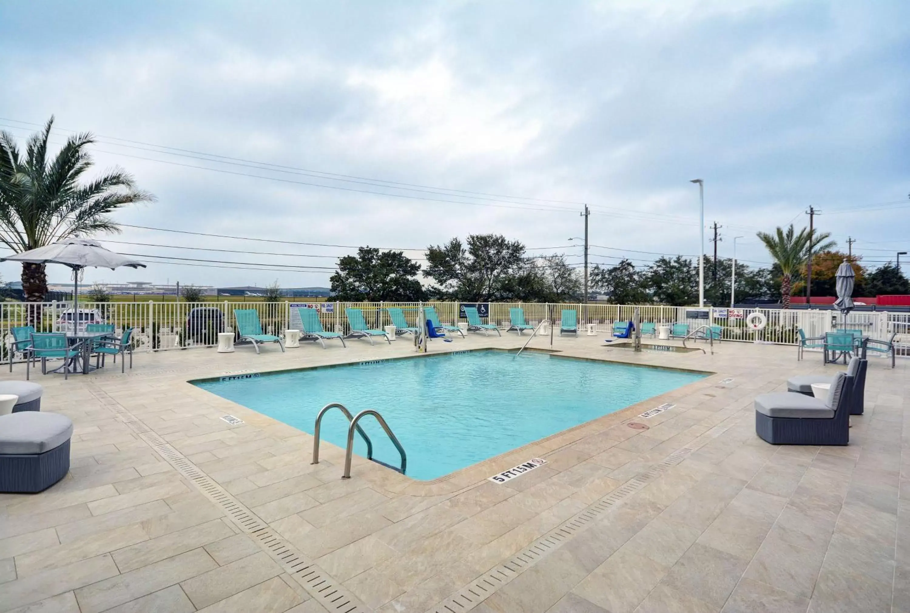 Pool view, Swimming Pool in Hilton Garden Inn Houston Hobby Airport