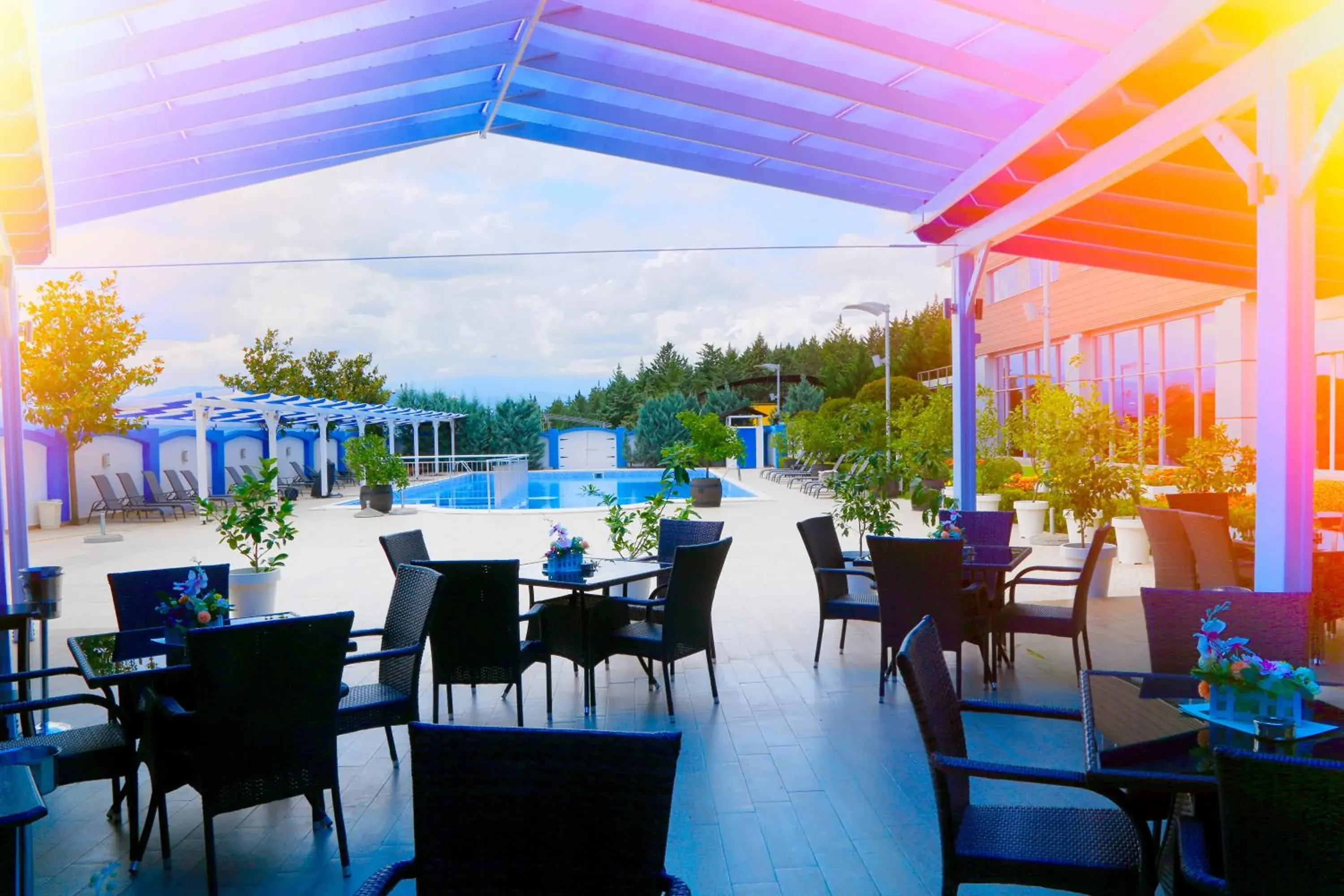 Swimming pool, Restaurant/Places to Eat in Ramada Plaza Gevgelija