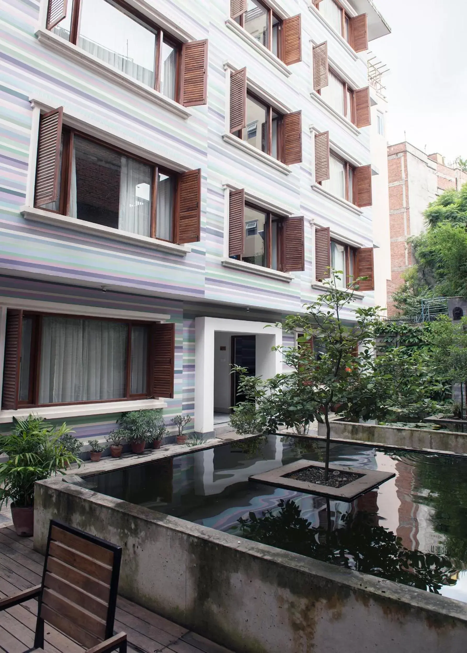 Garden, Property Building in Potala Guest House