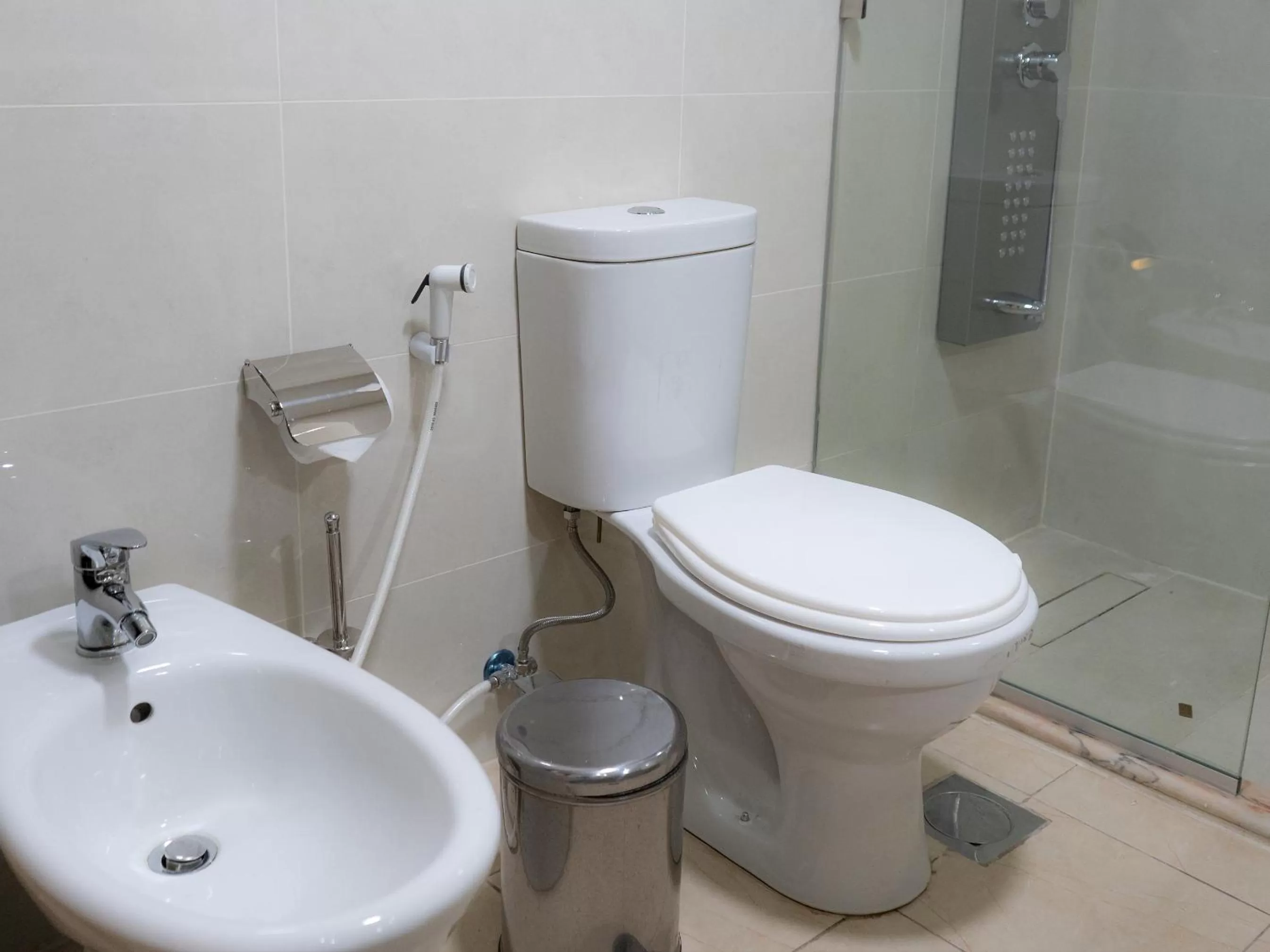 Toilet, Bathroom in Arena Space Hotel