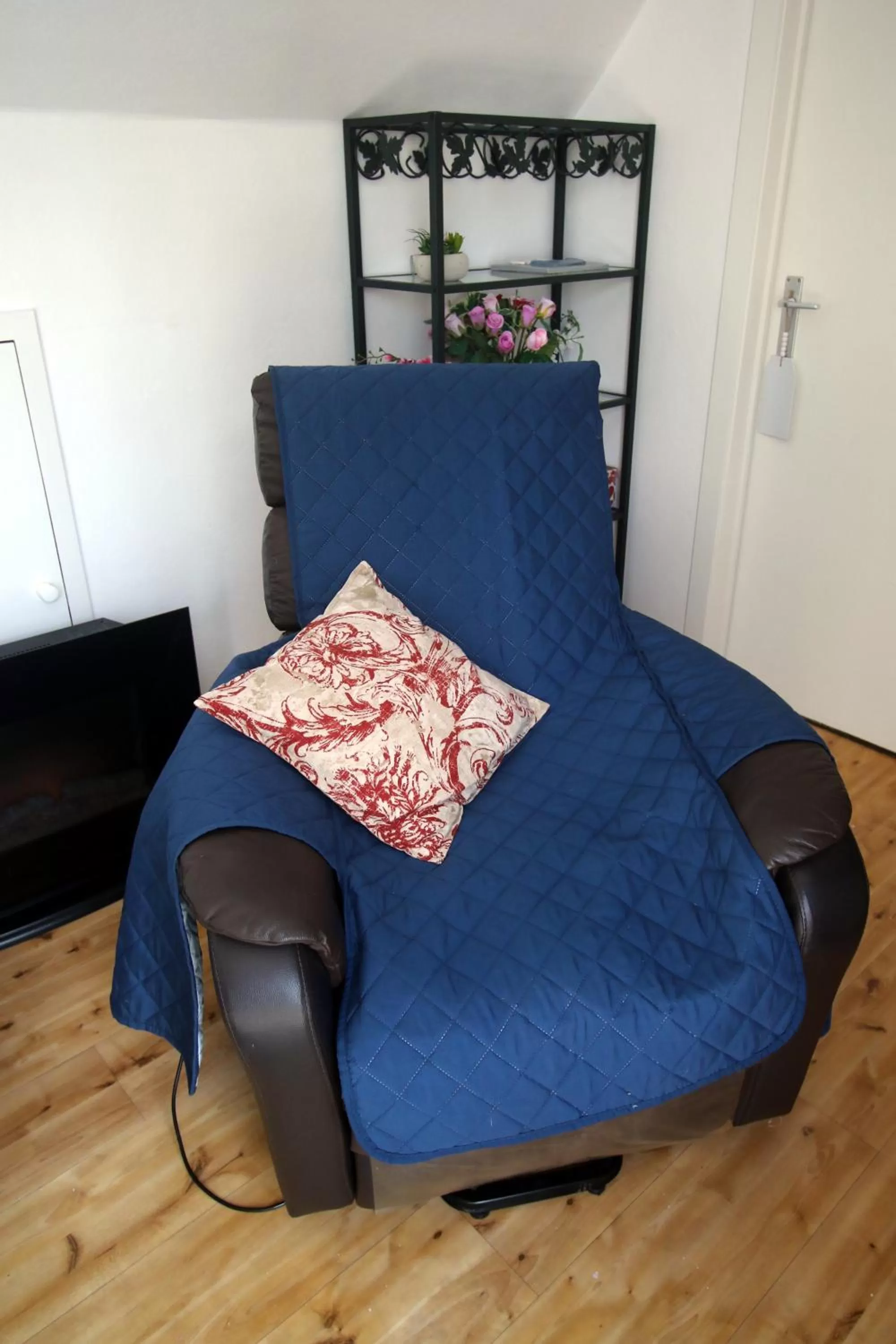 Living room, Bed in Chambre d'hôte Blankenberge