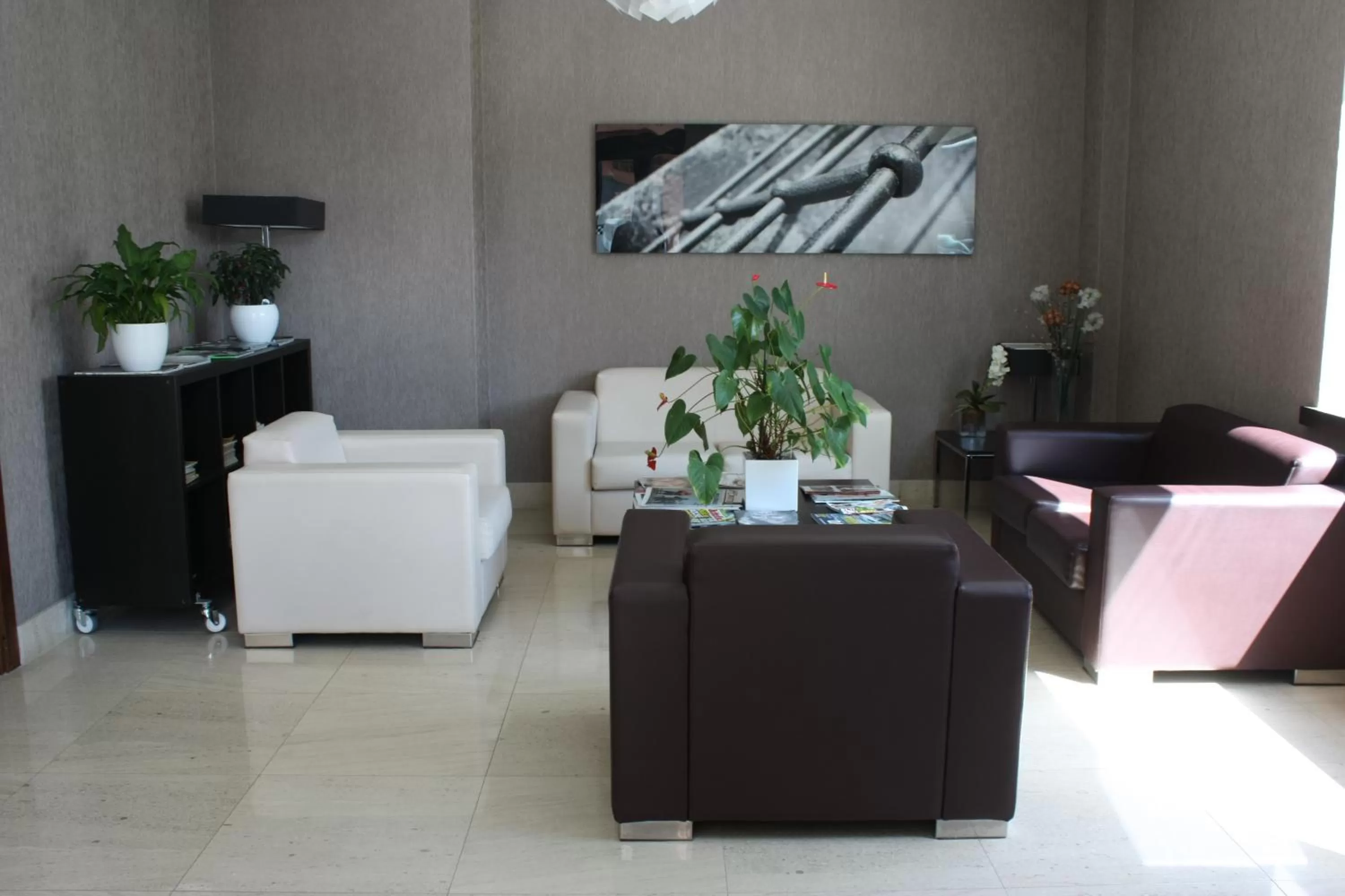 Lobby or reception in Hotel Pontes do Eume