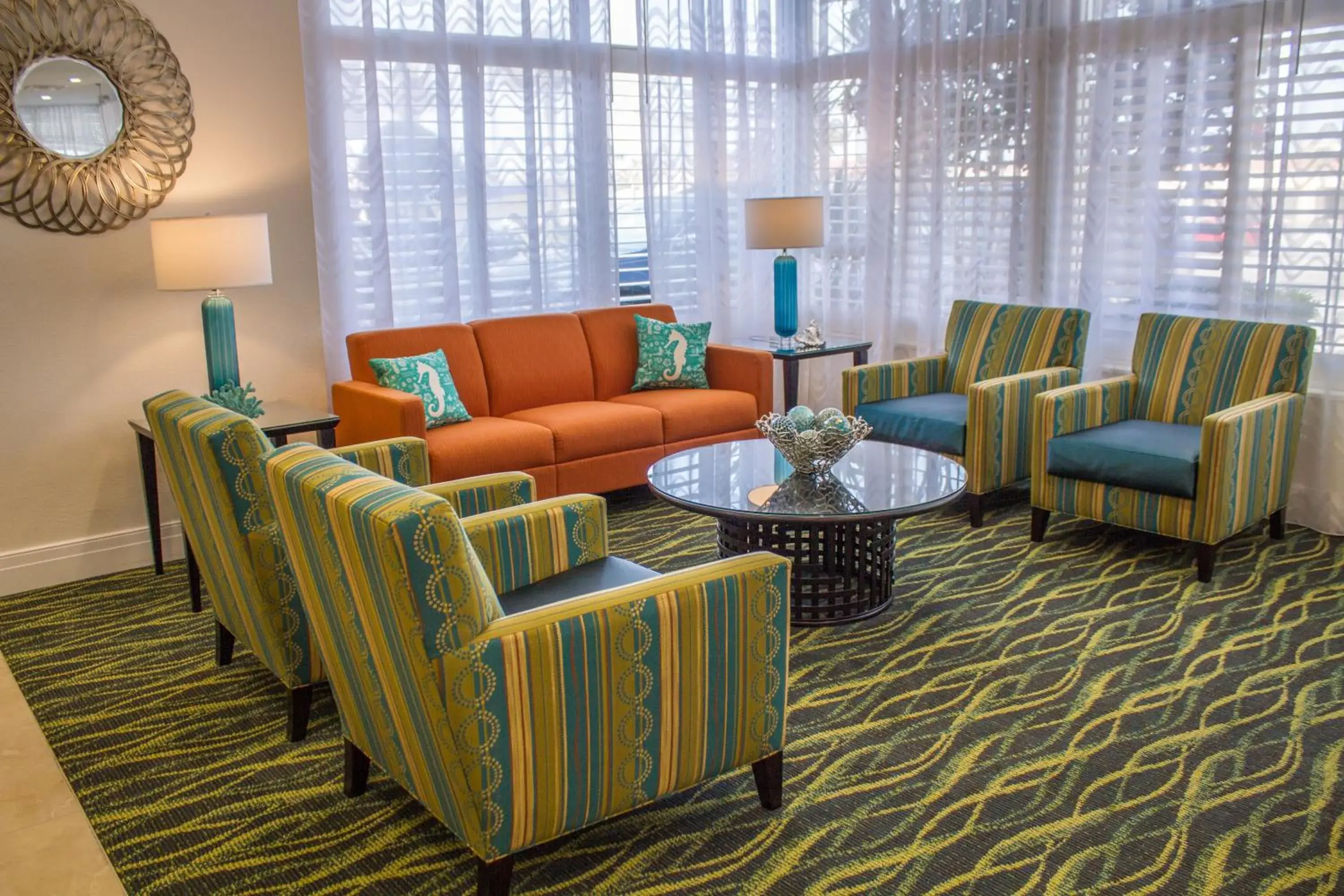 Lobby or reception, Seating Area in Grand Seas by Exploria Resorts