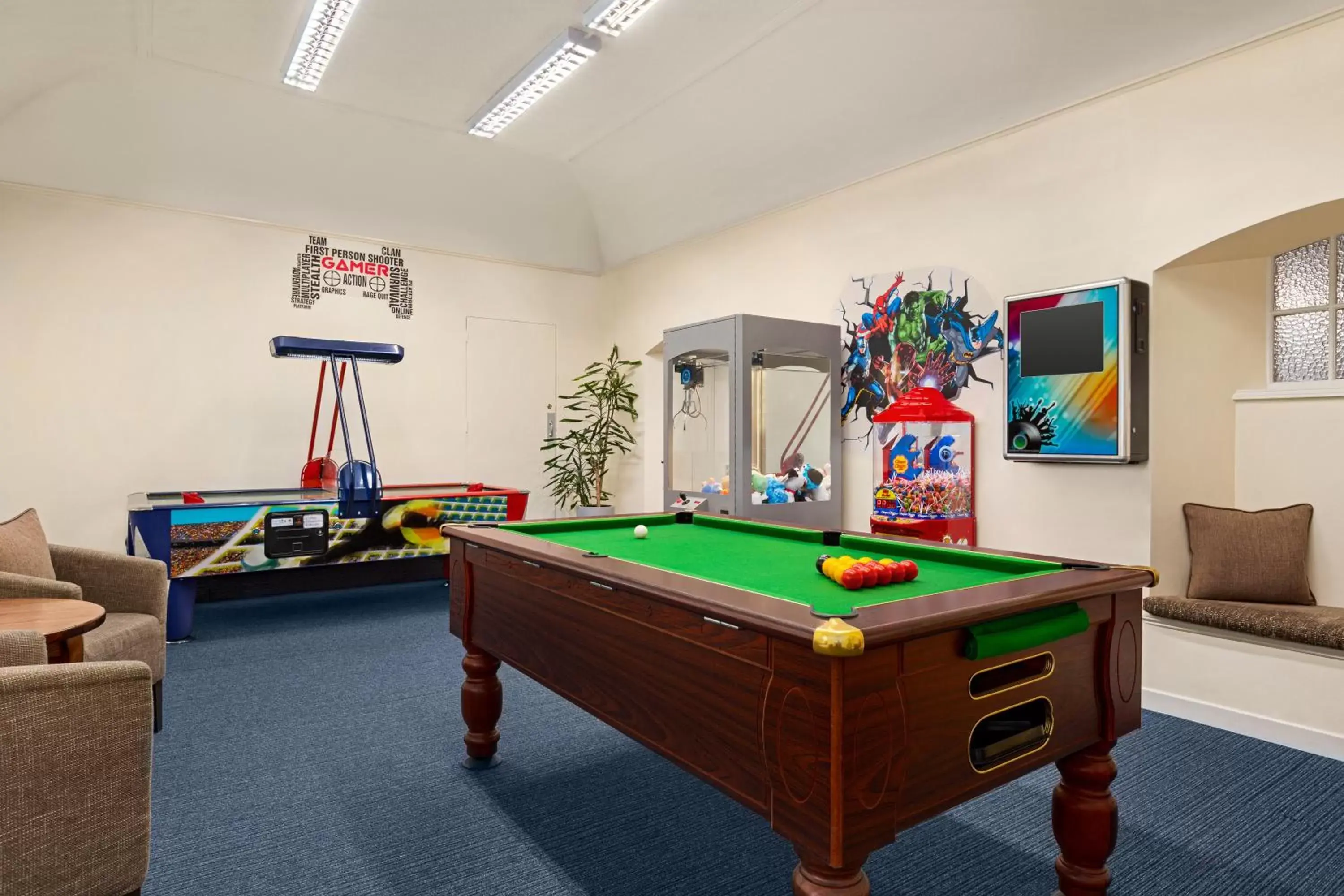 Game Room, Billiards in Wyndham Duchally Country Estate