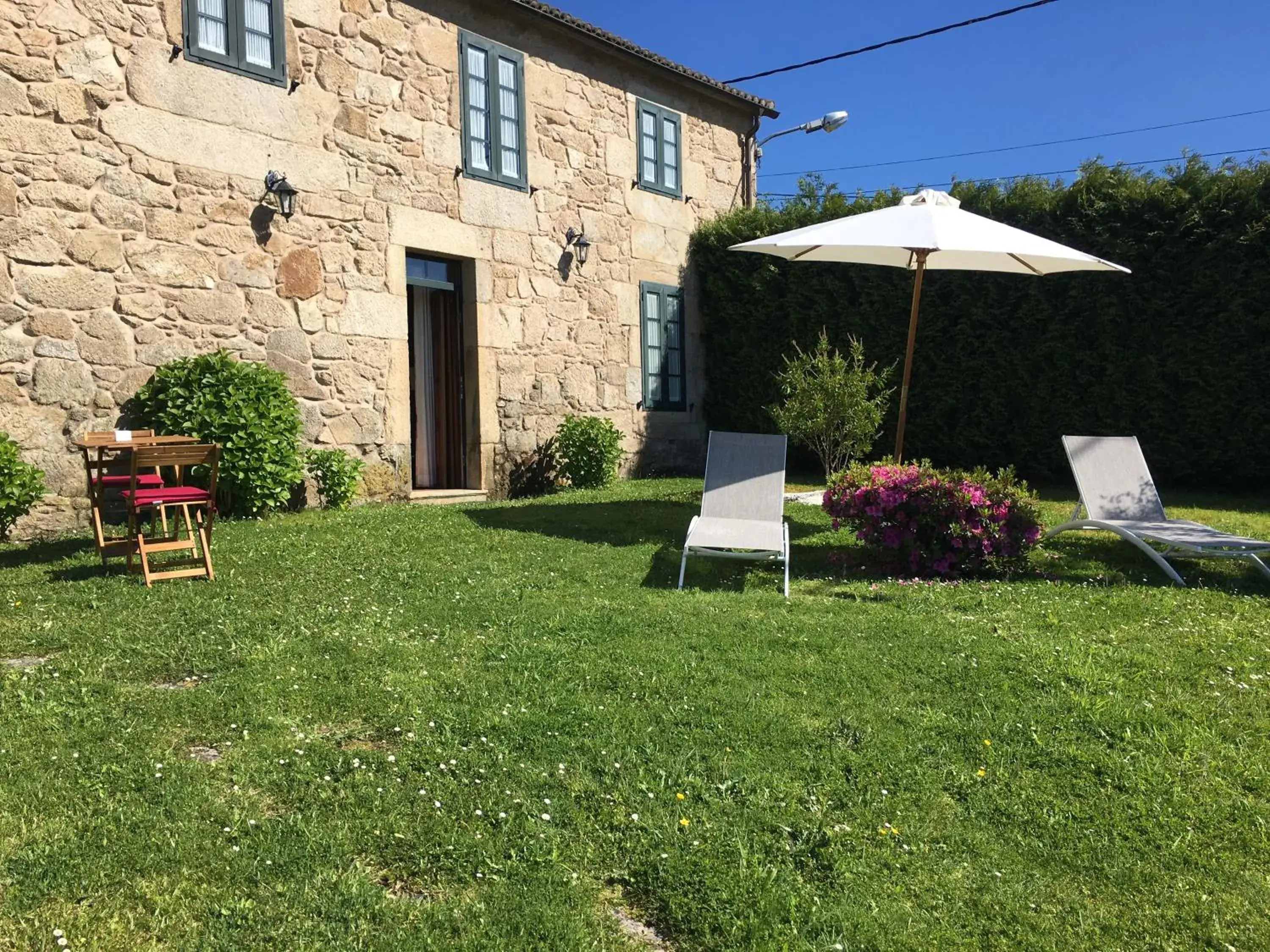 Balcony/Terrace, Garden in A Casa da Meixida