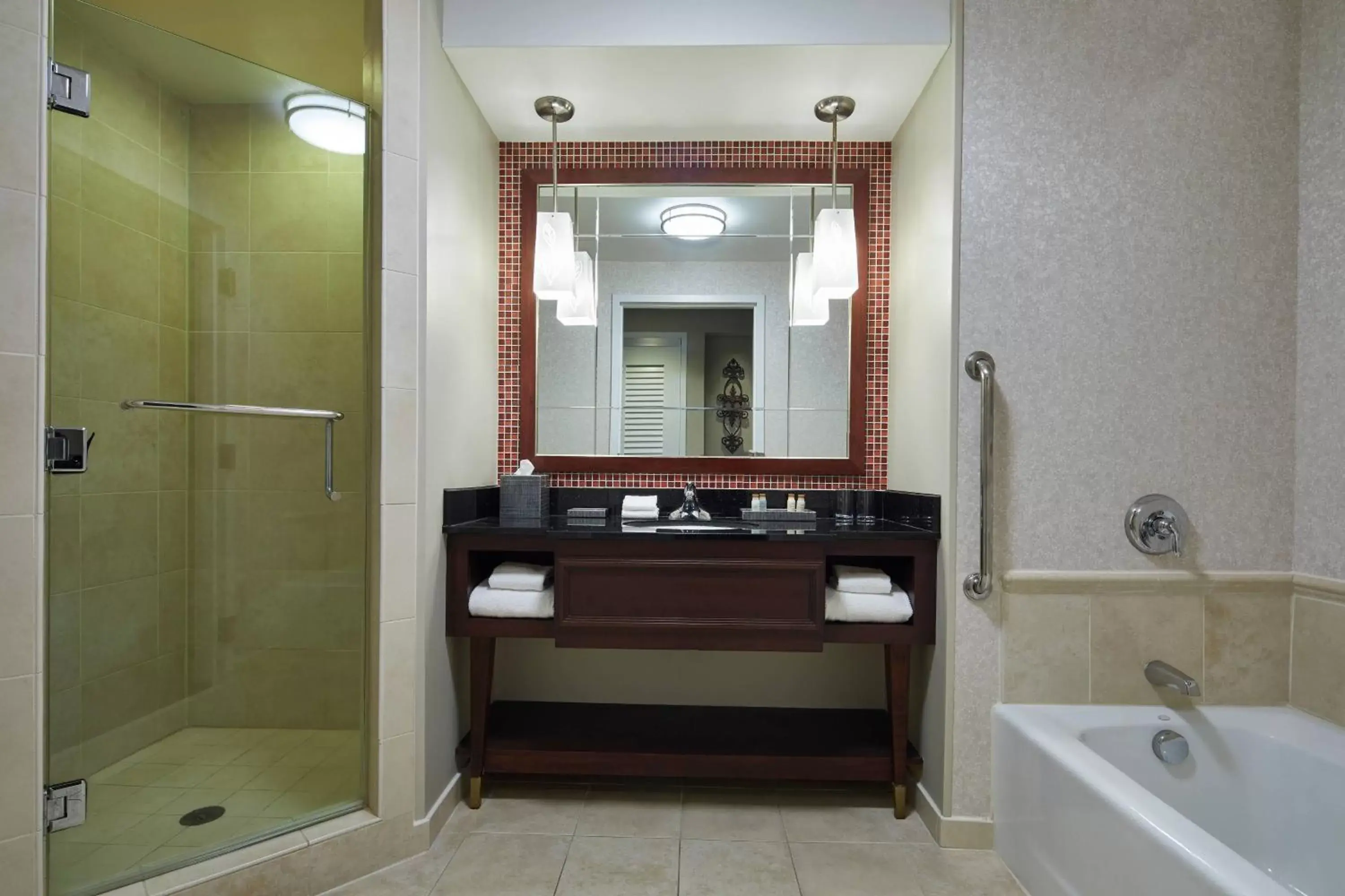 Bathroom in Renaissance Montgomery Hotel & Spa at the Convention Center