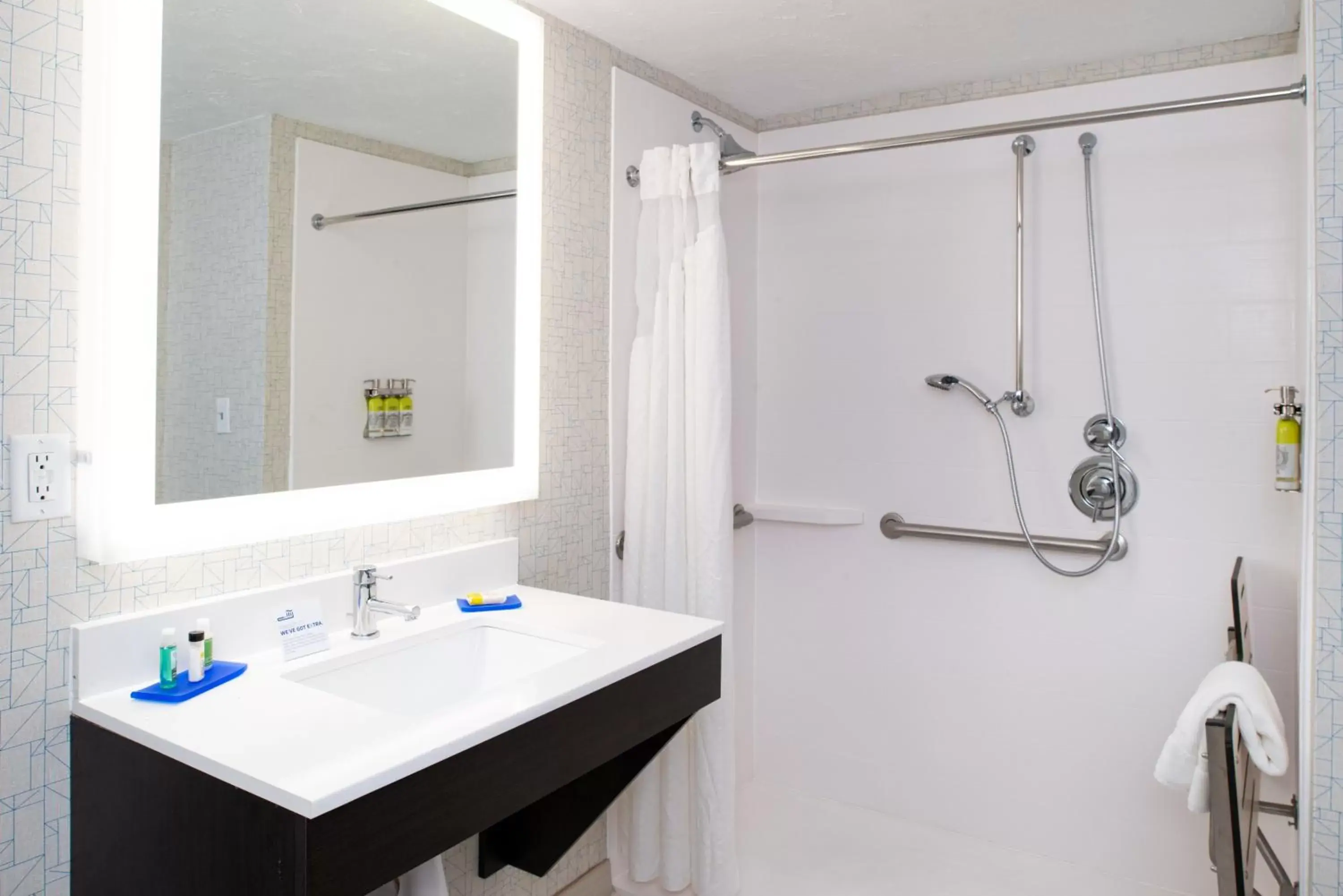 Bathroom in Holiday Inn Express Cincinnati West, an IHG Hotel