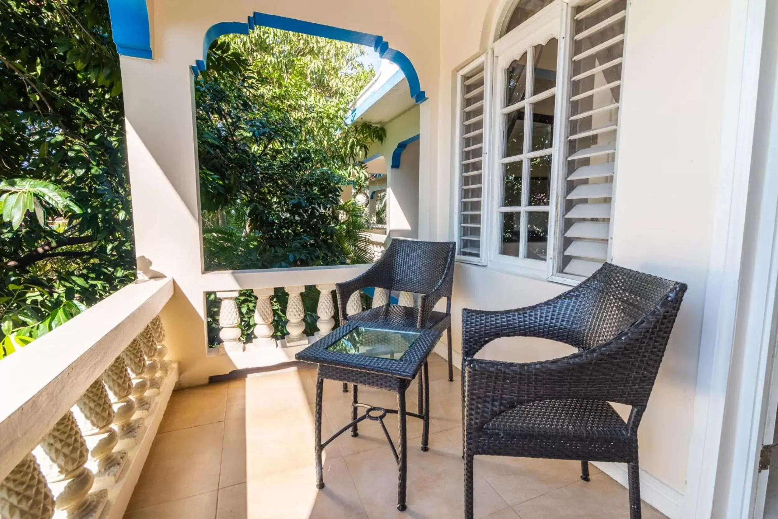 Balcony/Terrace in Travellers Beach Resort