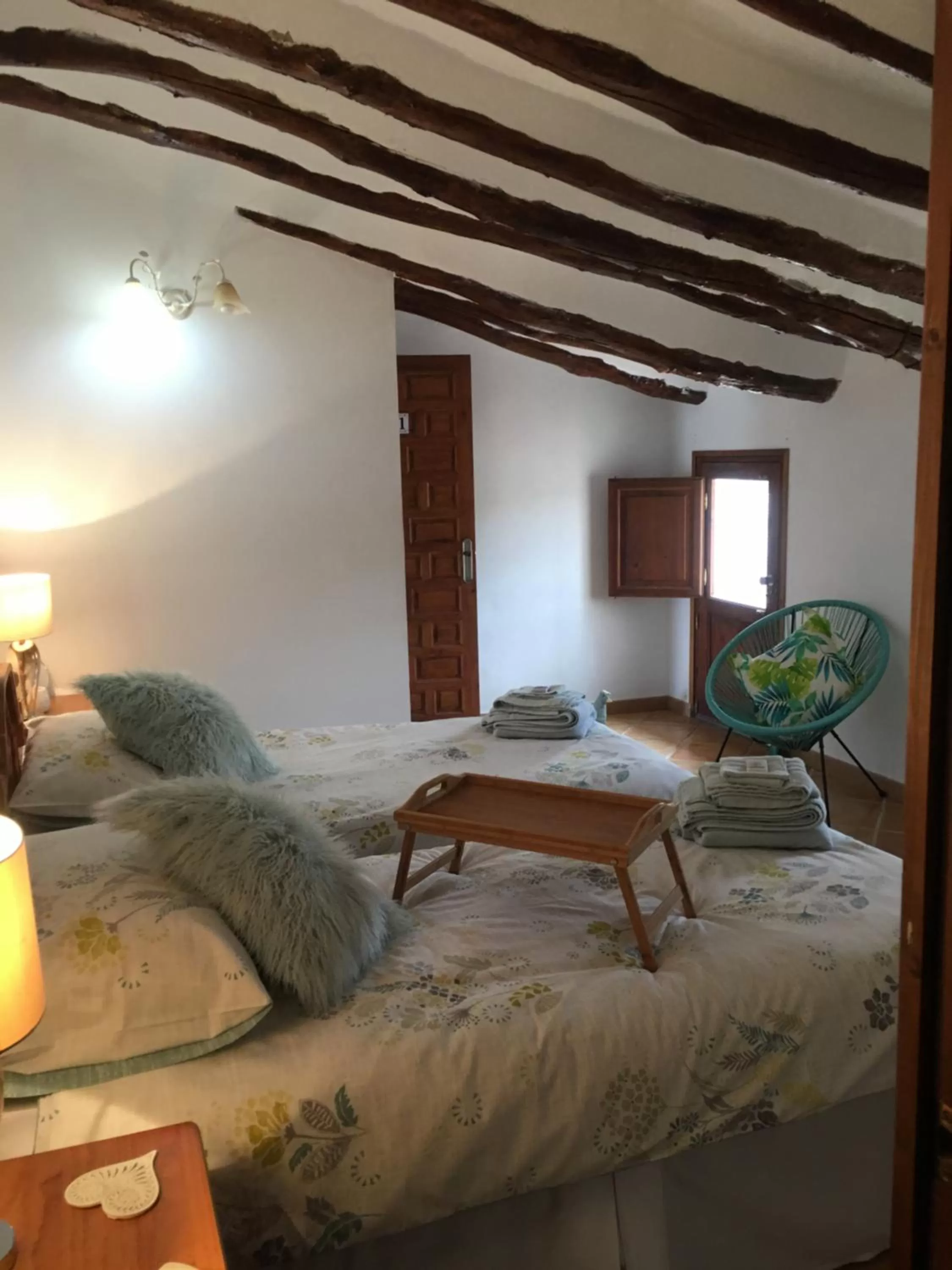 Bed in Cortijo Esquina B&B Guesthouse