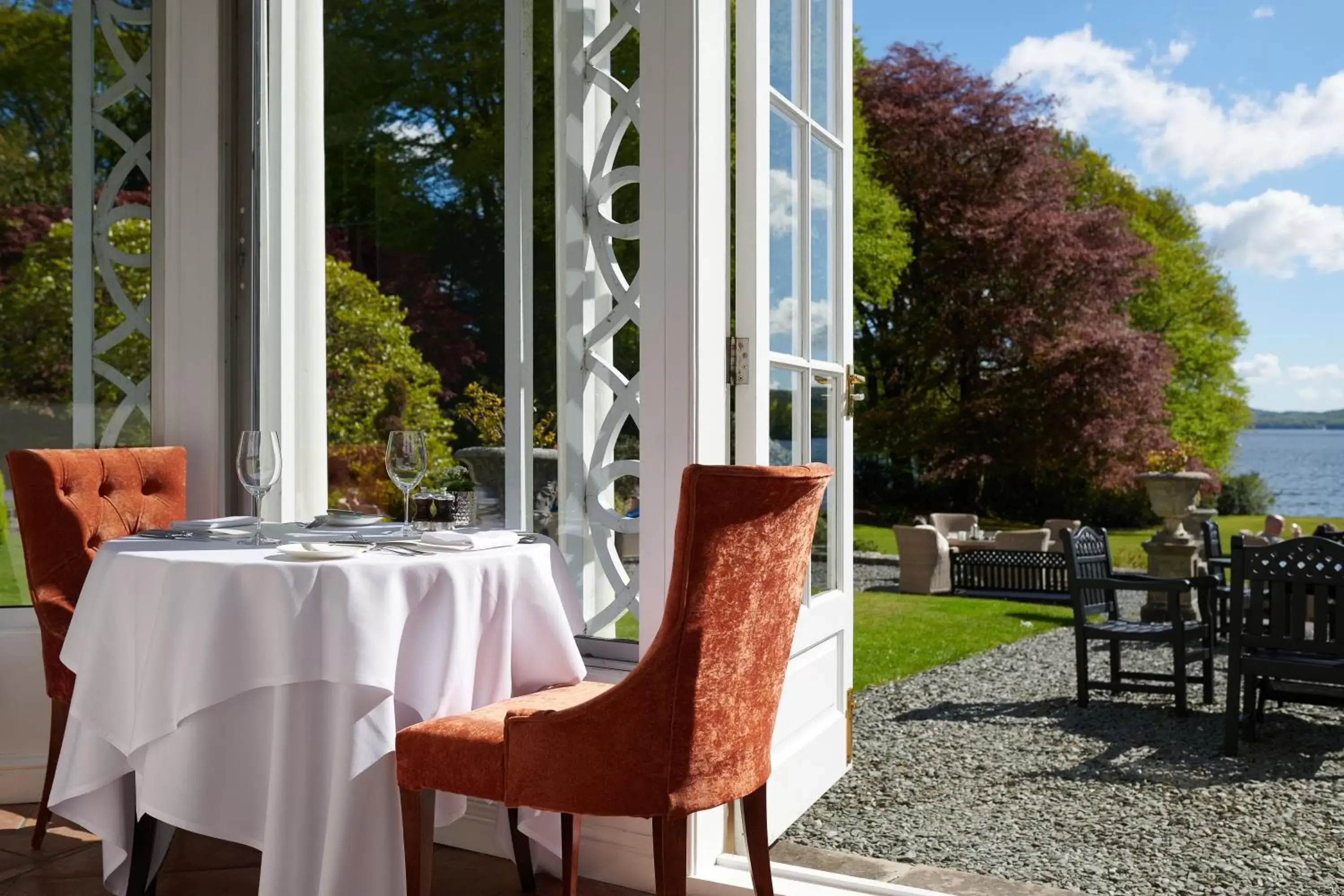 Restaurant/places to eat in Storrs Hall Hotel on the shore of Lake Windermere Restaurant/places to eat in Storrs Hall Hotel on the shore of Lake Windermere