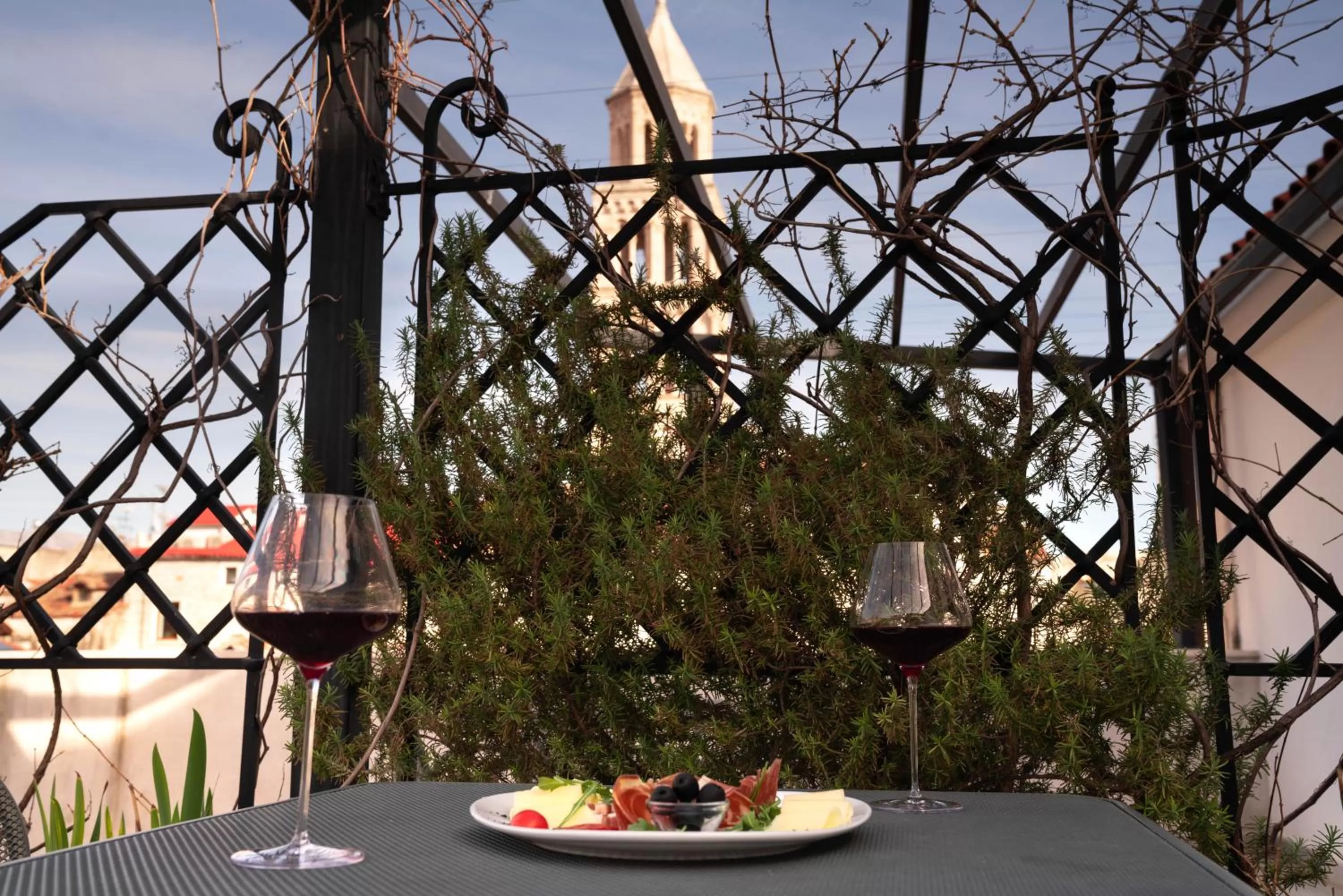 Patio in Slavija Culture Heritage Hotel
