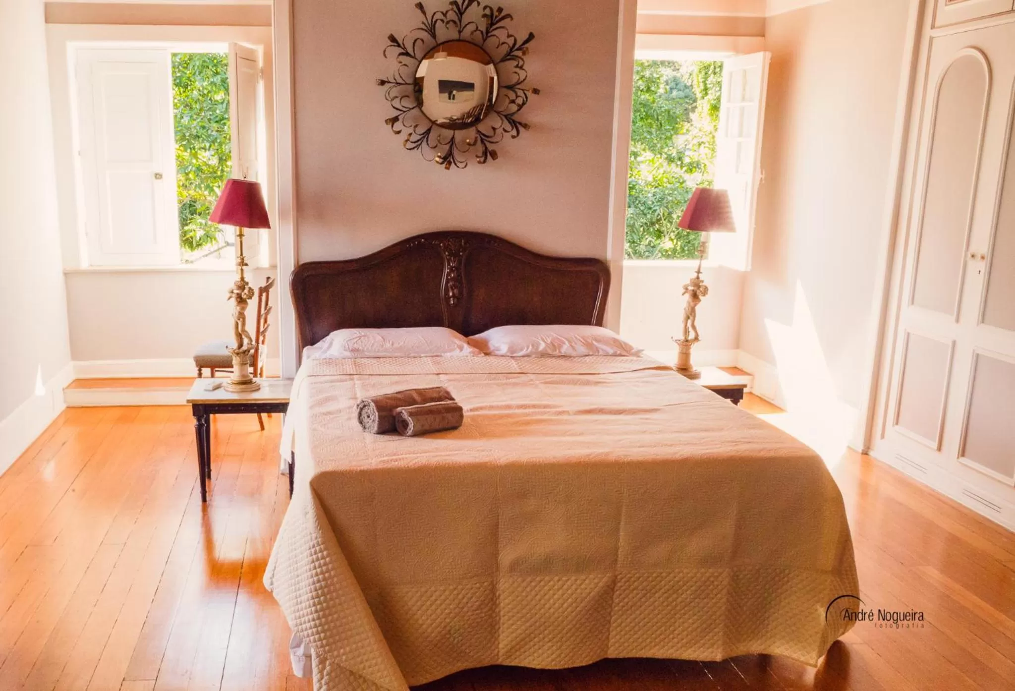 Bed in Villa Alexandrino