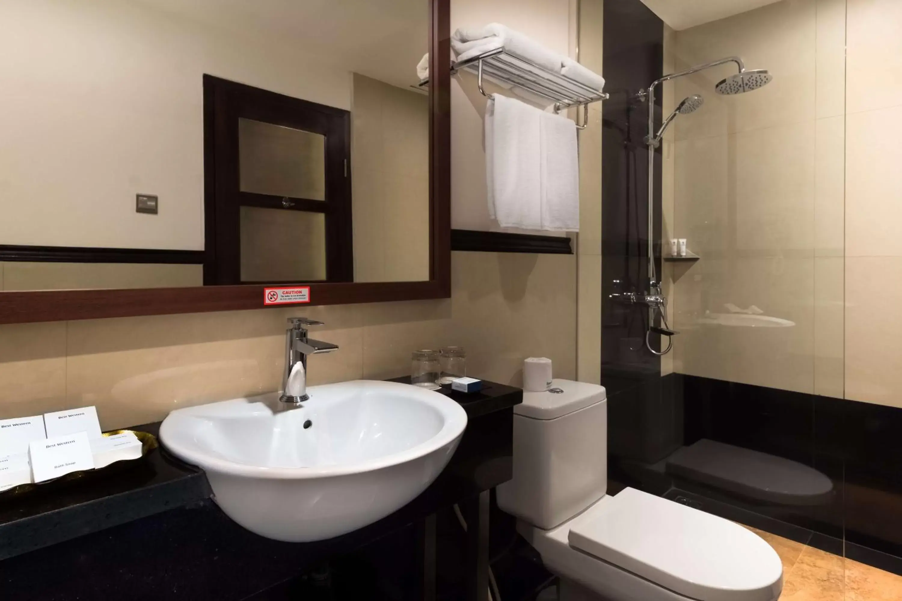 Bathroom in Best Western Senayan