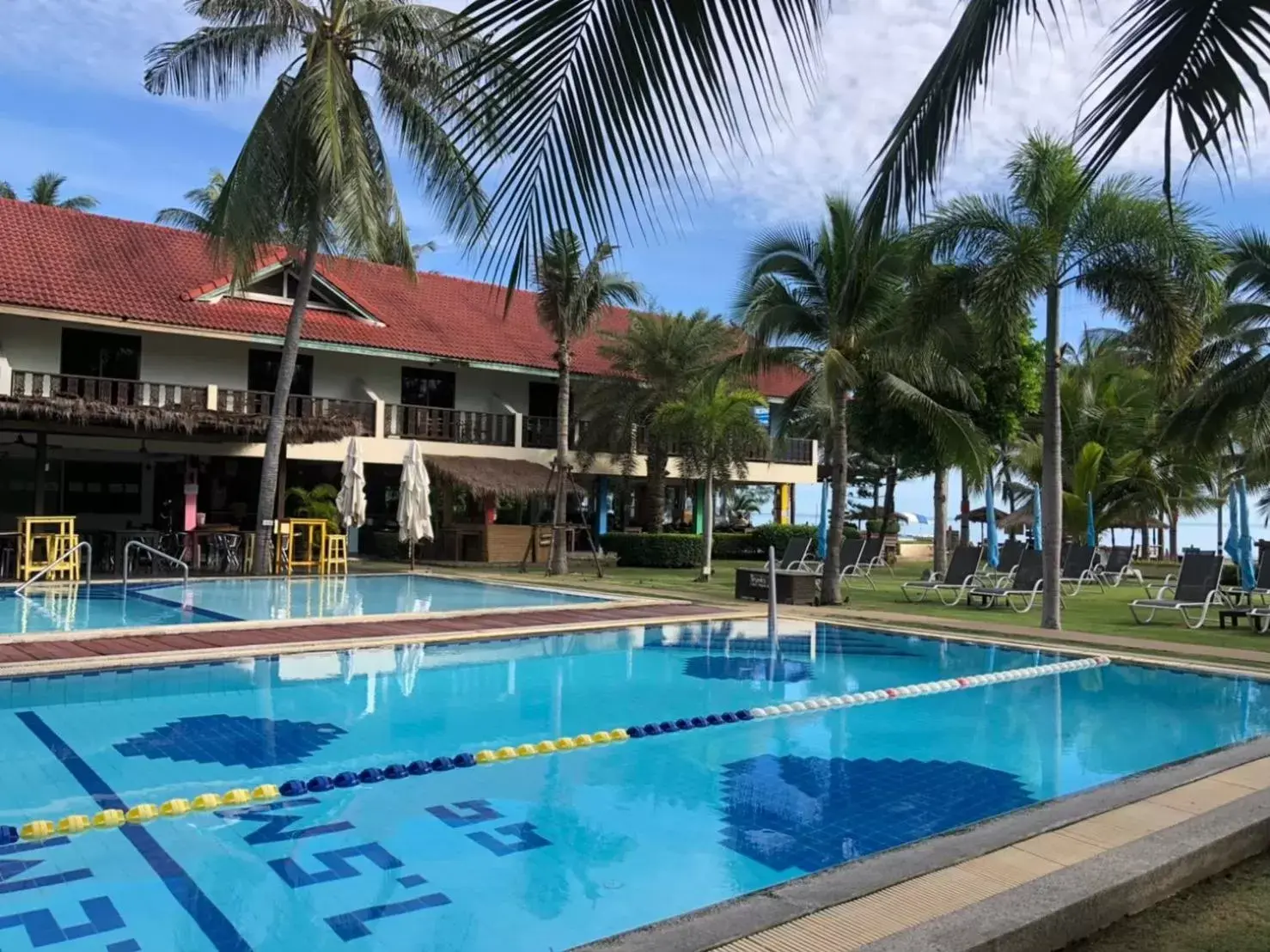 Swimming Pool in Dolphin Bay Beach Resort