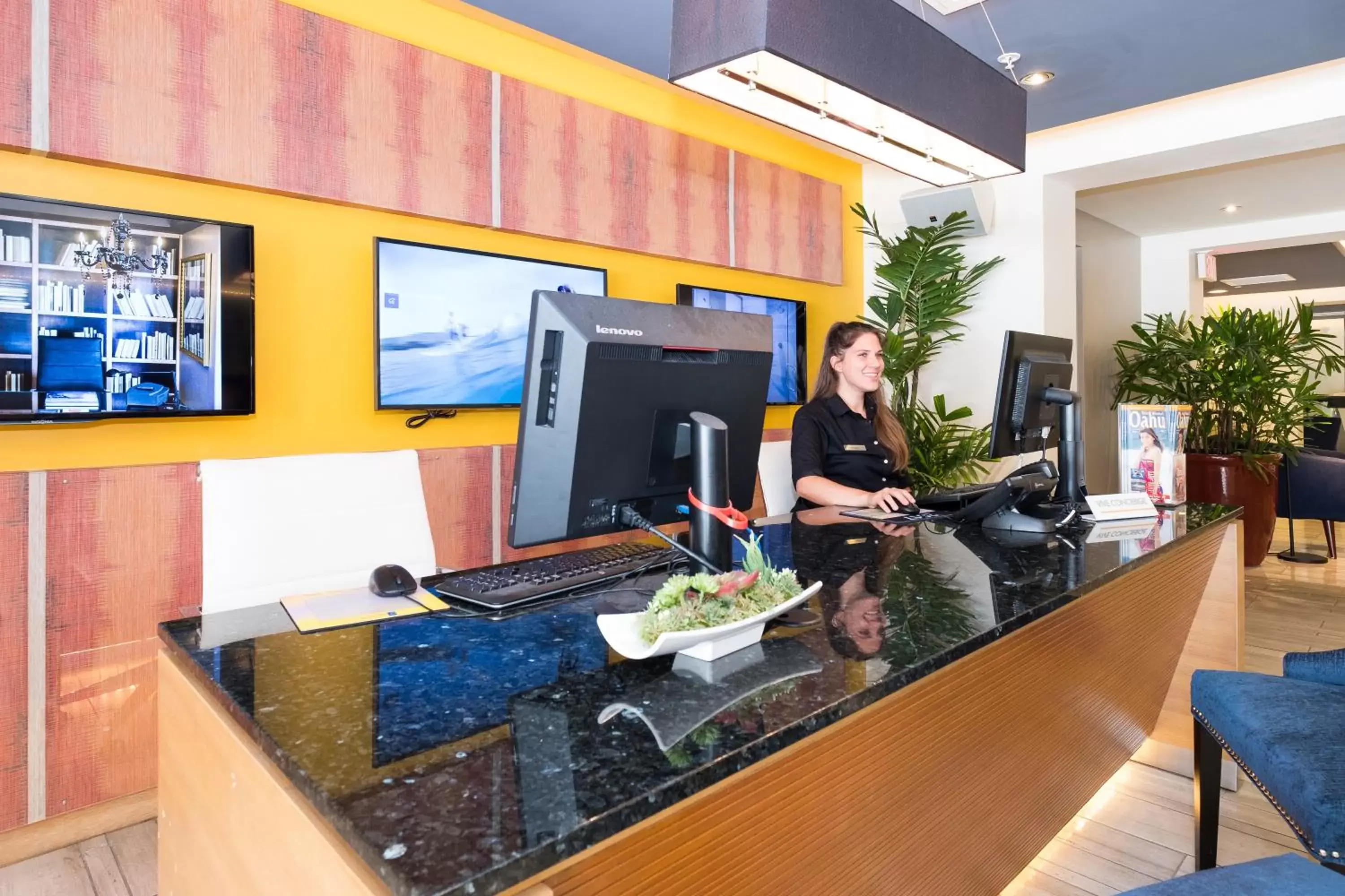 Lobby or reception in VIVE Hotel Waikiki