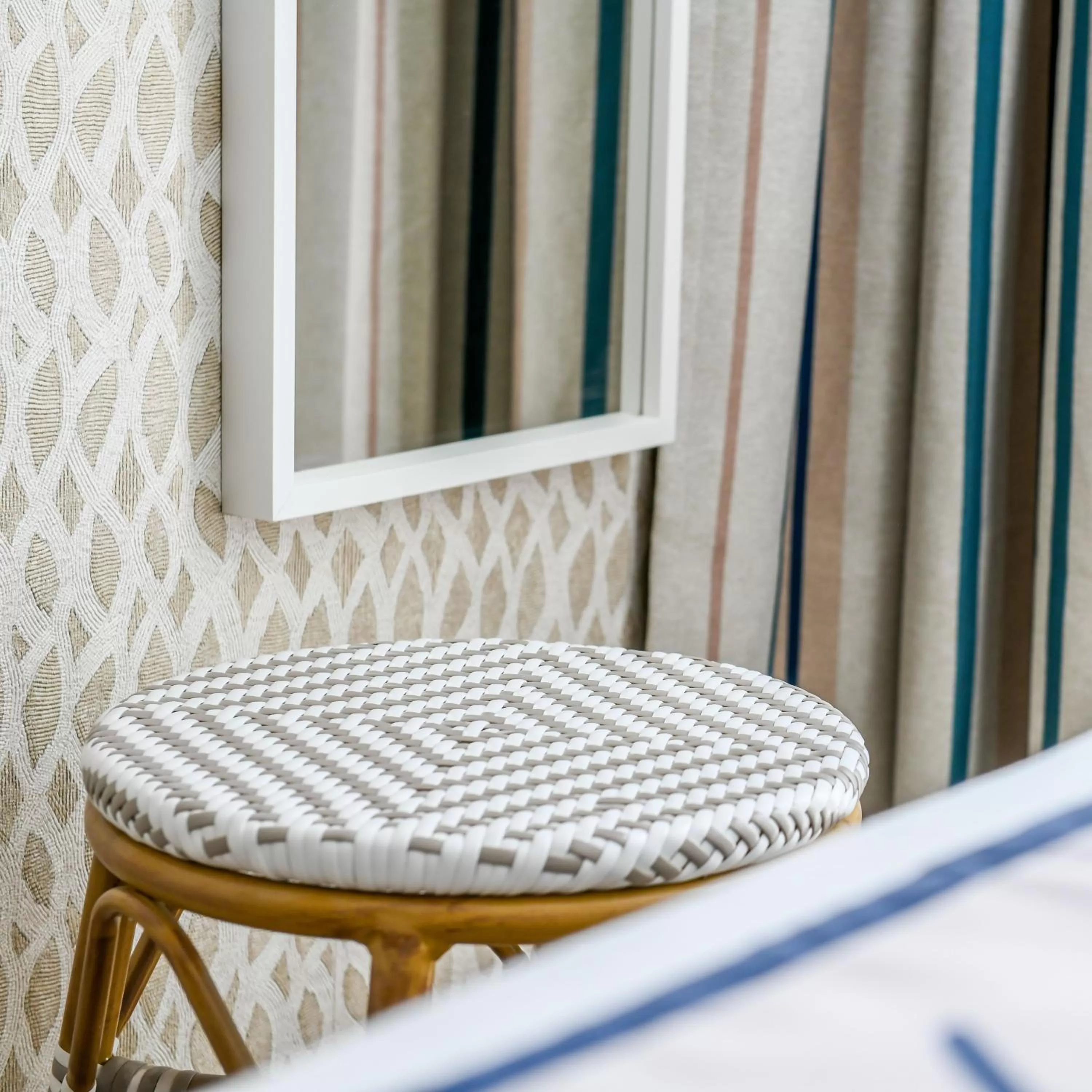 Decorative detail in Hôtel Jules Verne Biarritz