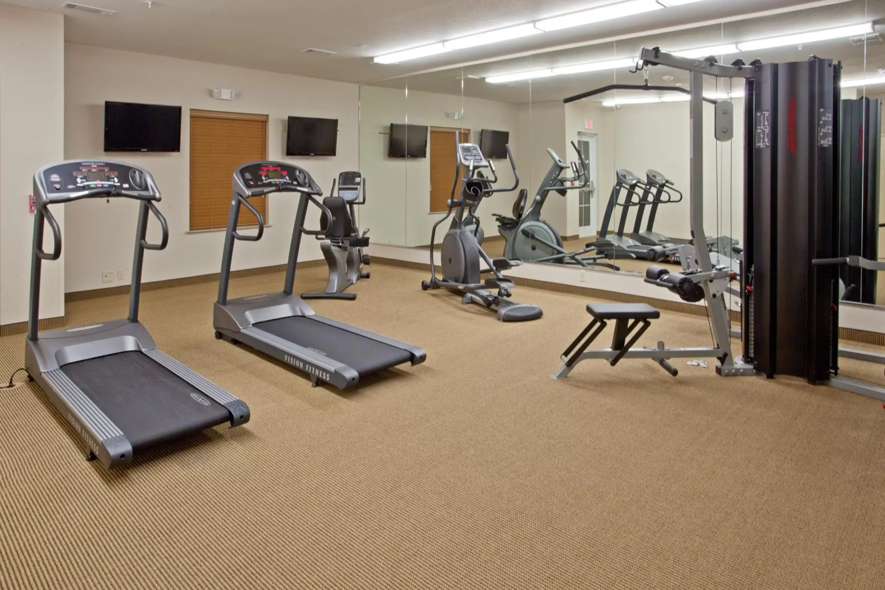 Fitness centre/facilities, Fitness Center/Facilities in Candlewood Suites Houston The Woodlands, an IHG Hotel