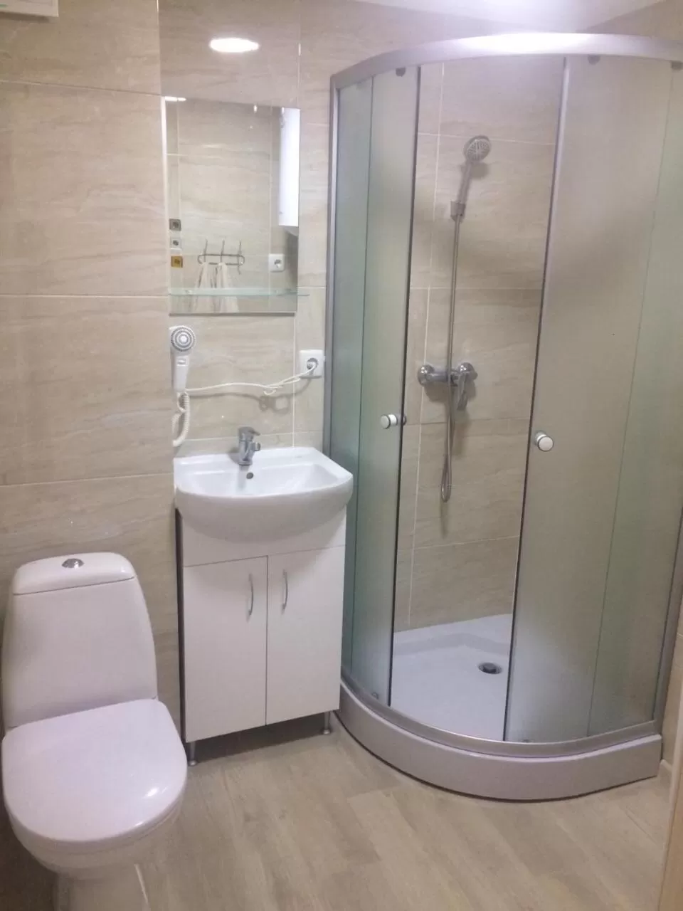 Bathroom in Mega city